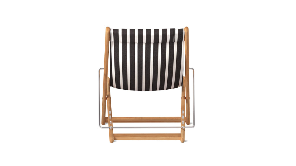 Settle In Outdoor Patio Chair, Small, Black Sand