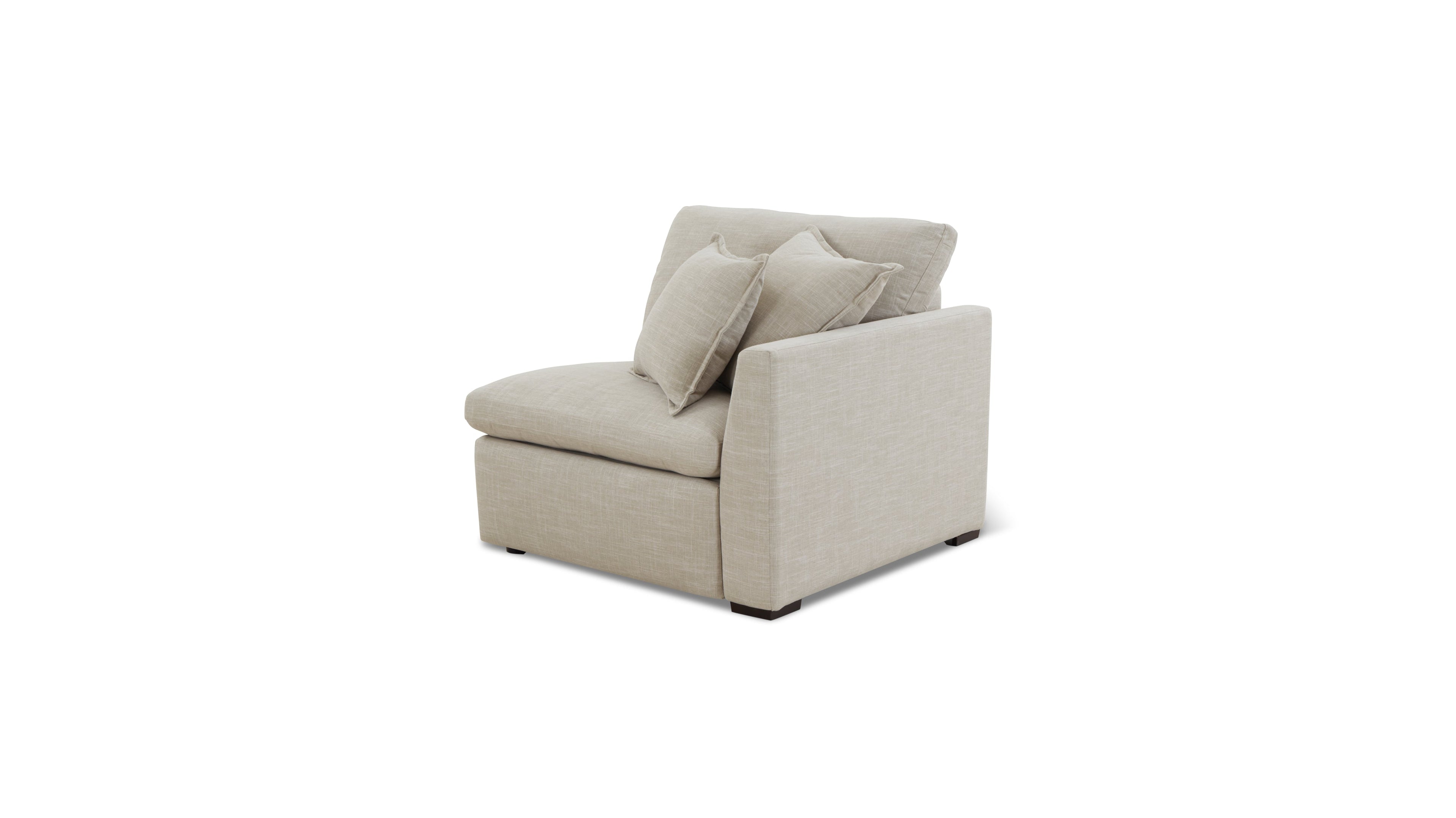 Lift Off Power Recliner Right Arm, Light Pebble