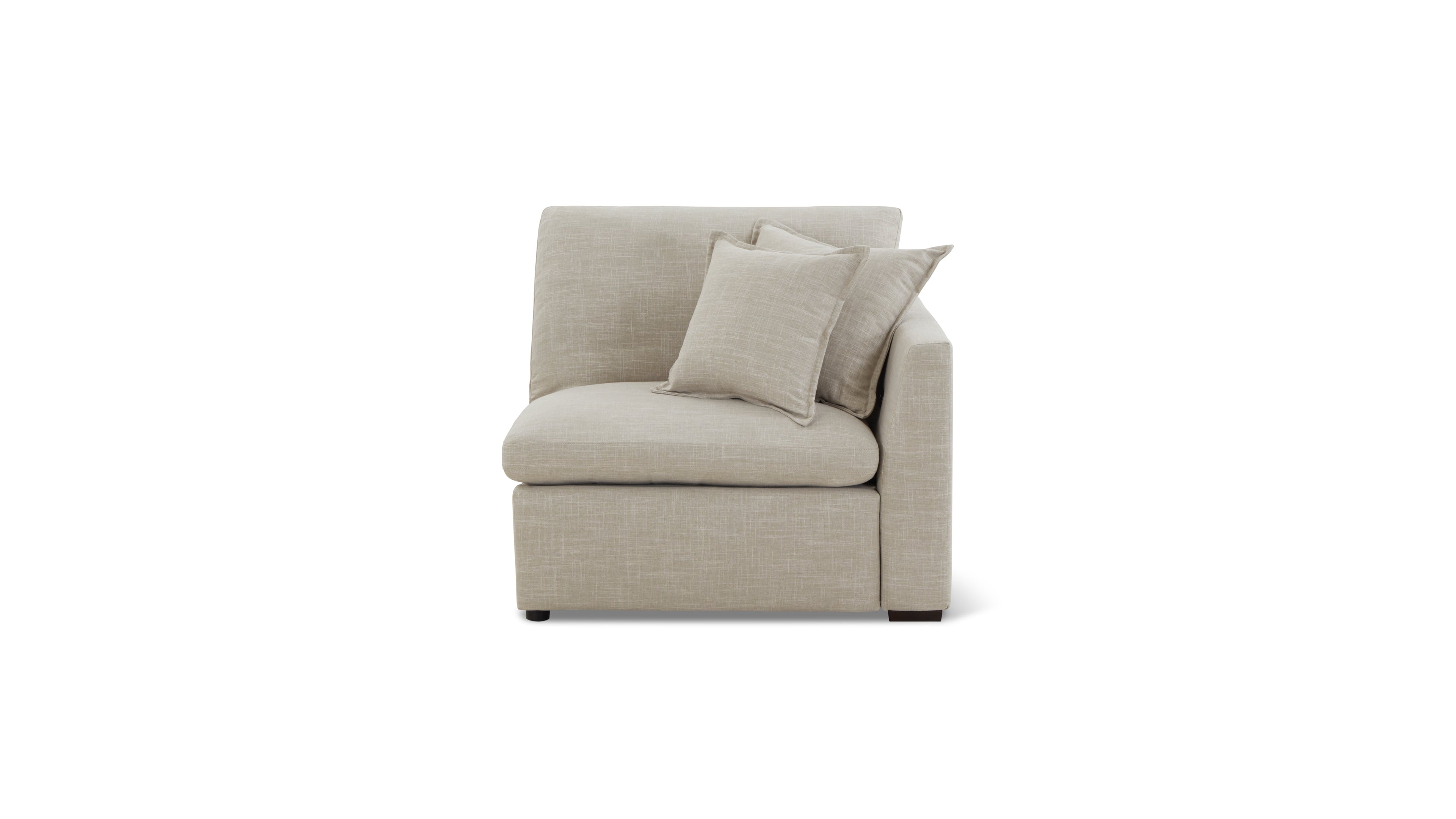 Lift Off Power Recliner Right Arm, Light Pebble