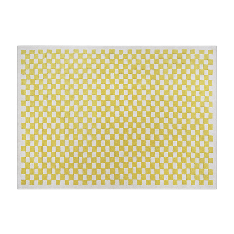 Checkers Rug x Scott Sueme, 8x10, Sunshine