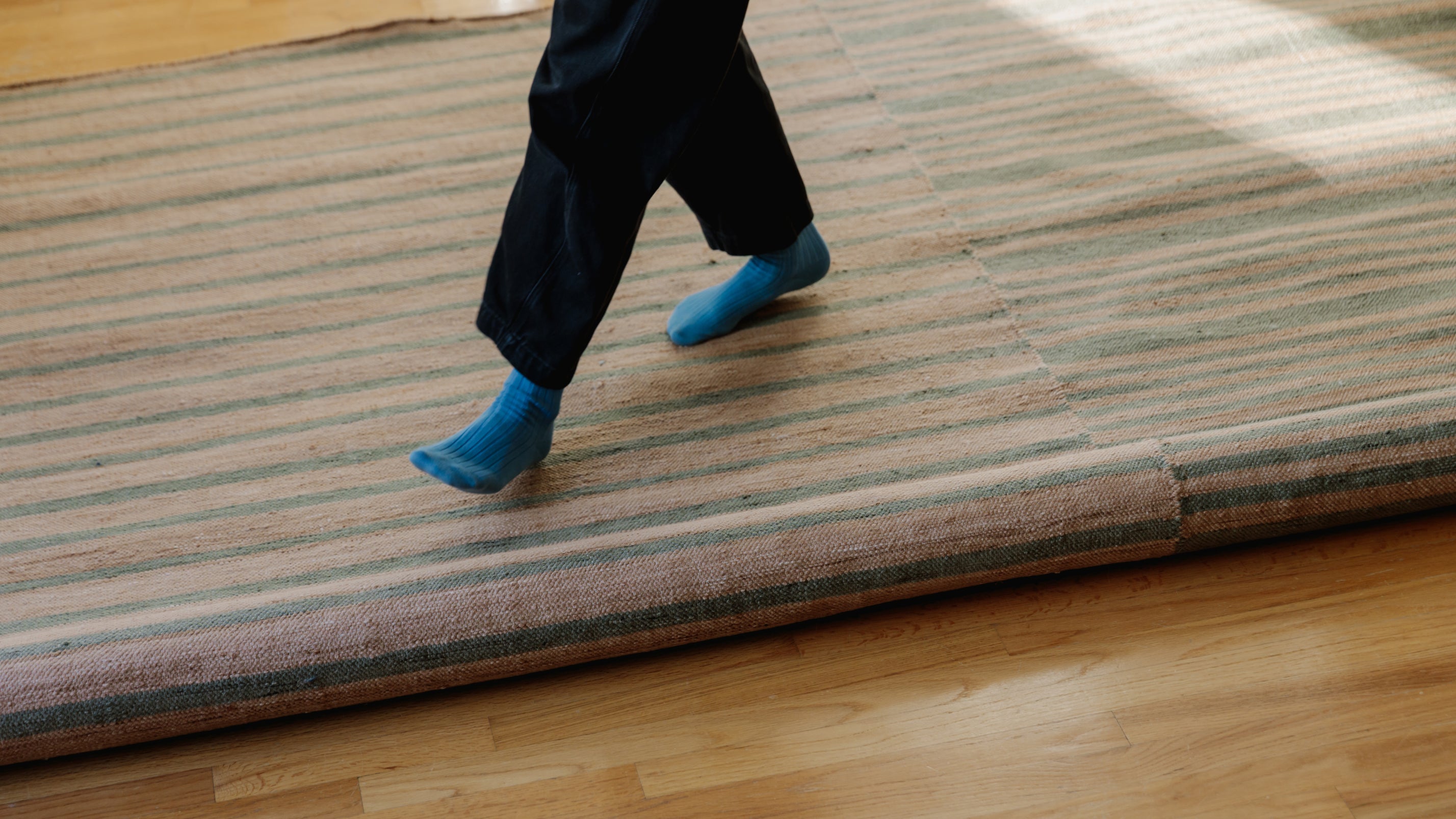 Seawall Rug, 5x8, Kelp