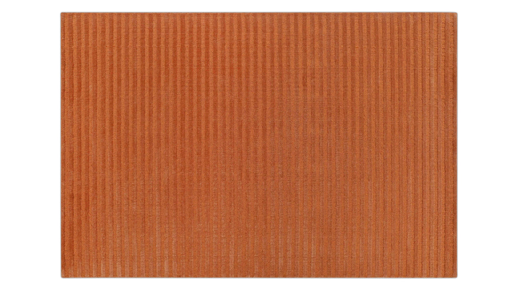 Horizon Rug, 5x8, Terracotta