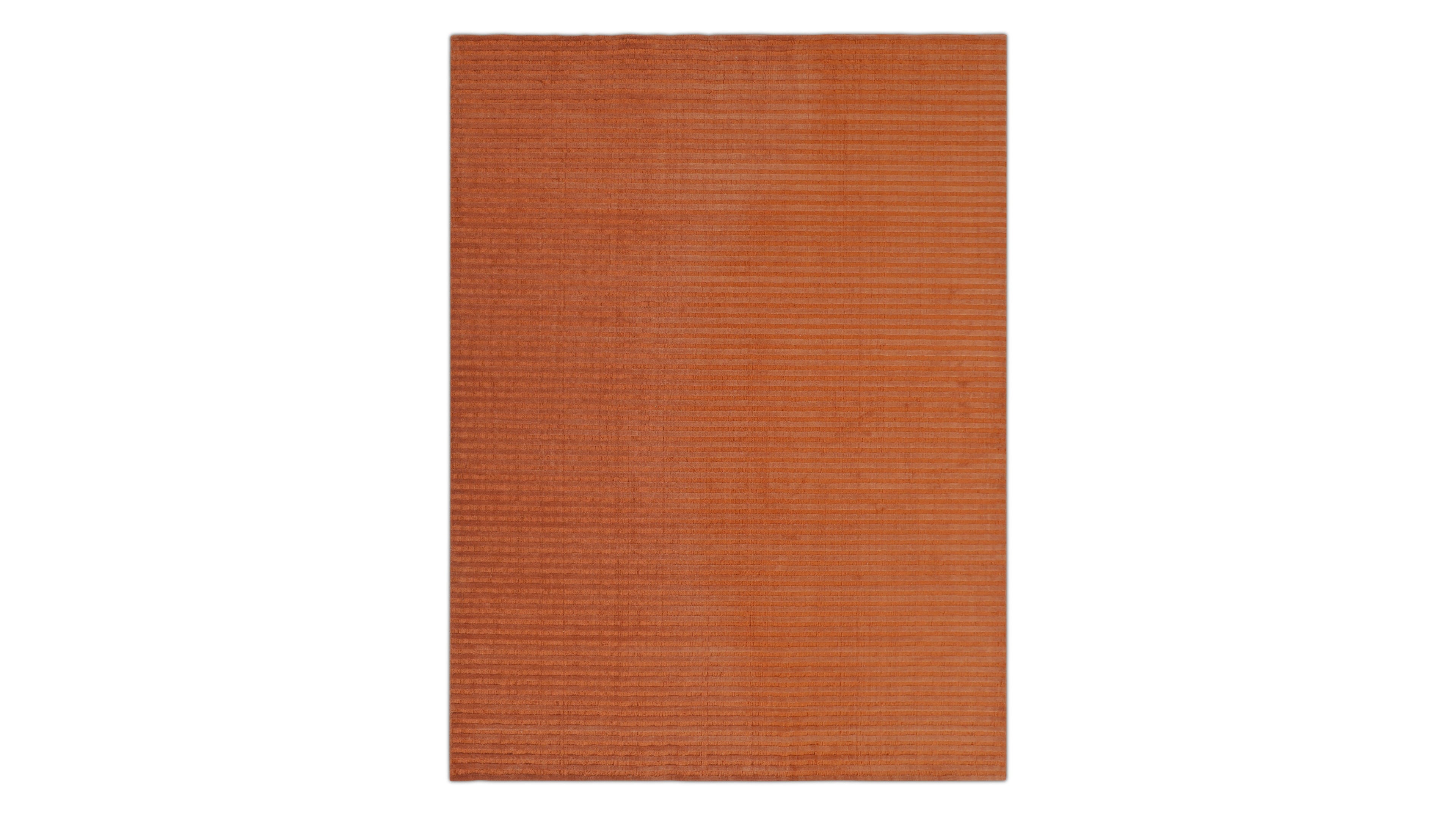 Horizon Rug, 9x12, Terracotta