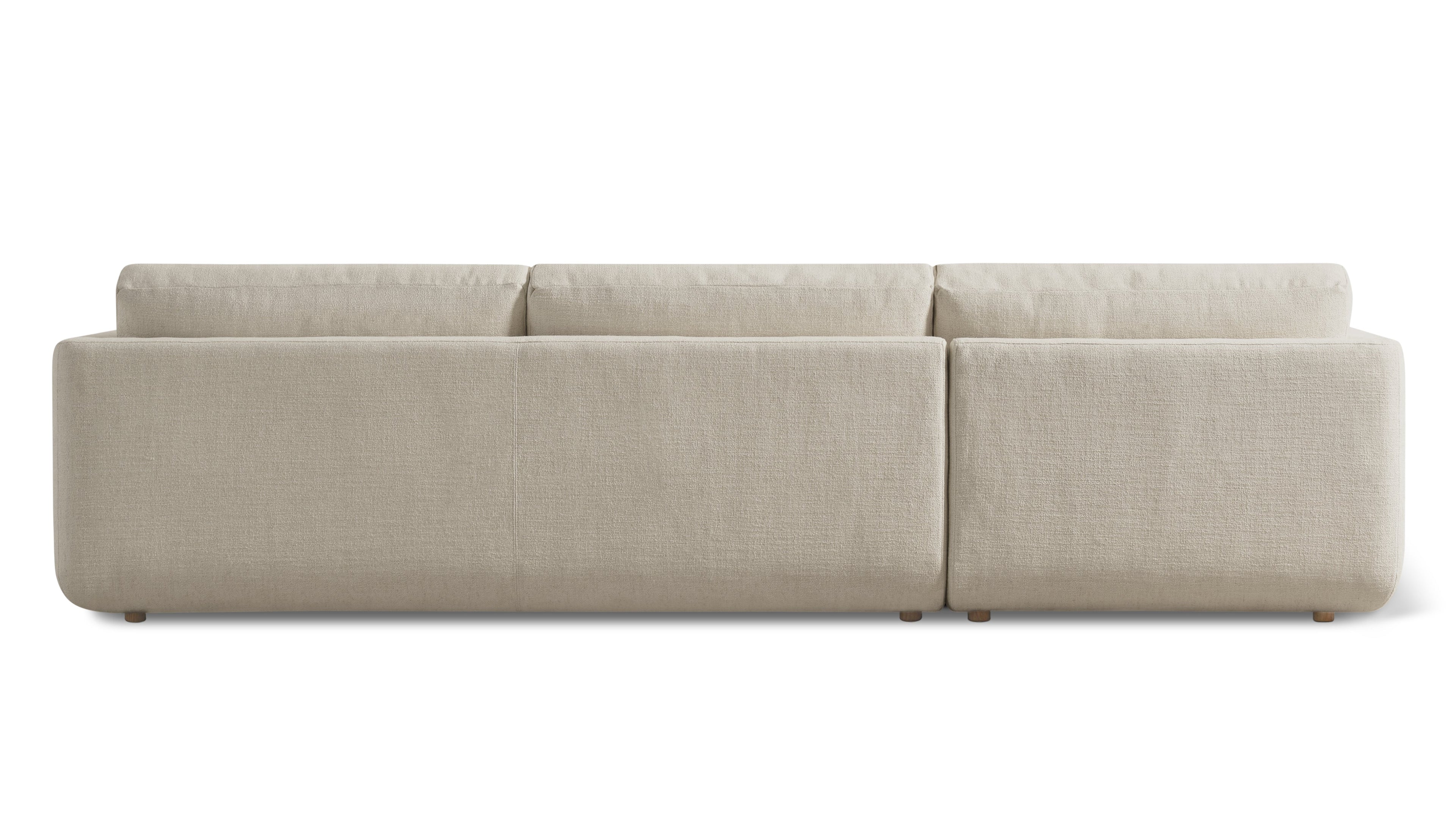 Come Around Sectional, Left, Flax