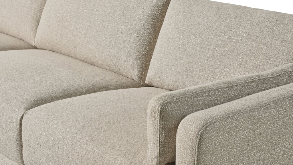 Come Around Sectional, Left, Flax
