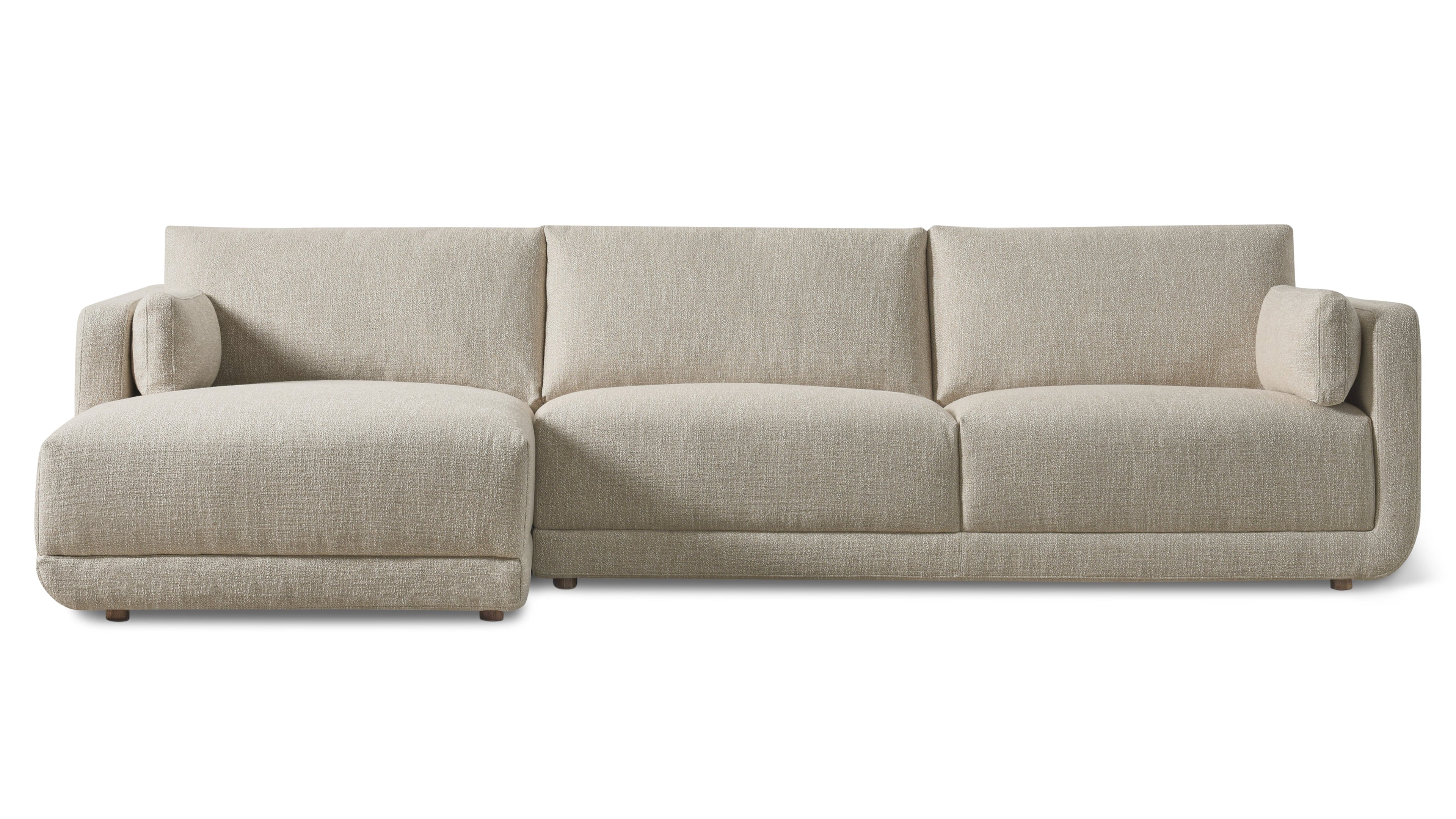 Come Around Sectional, Left, Flax