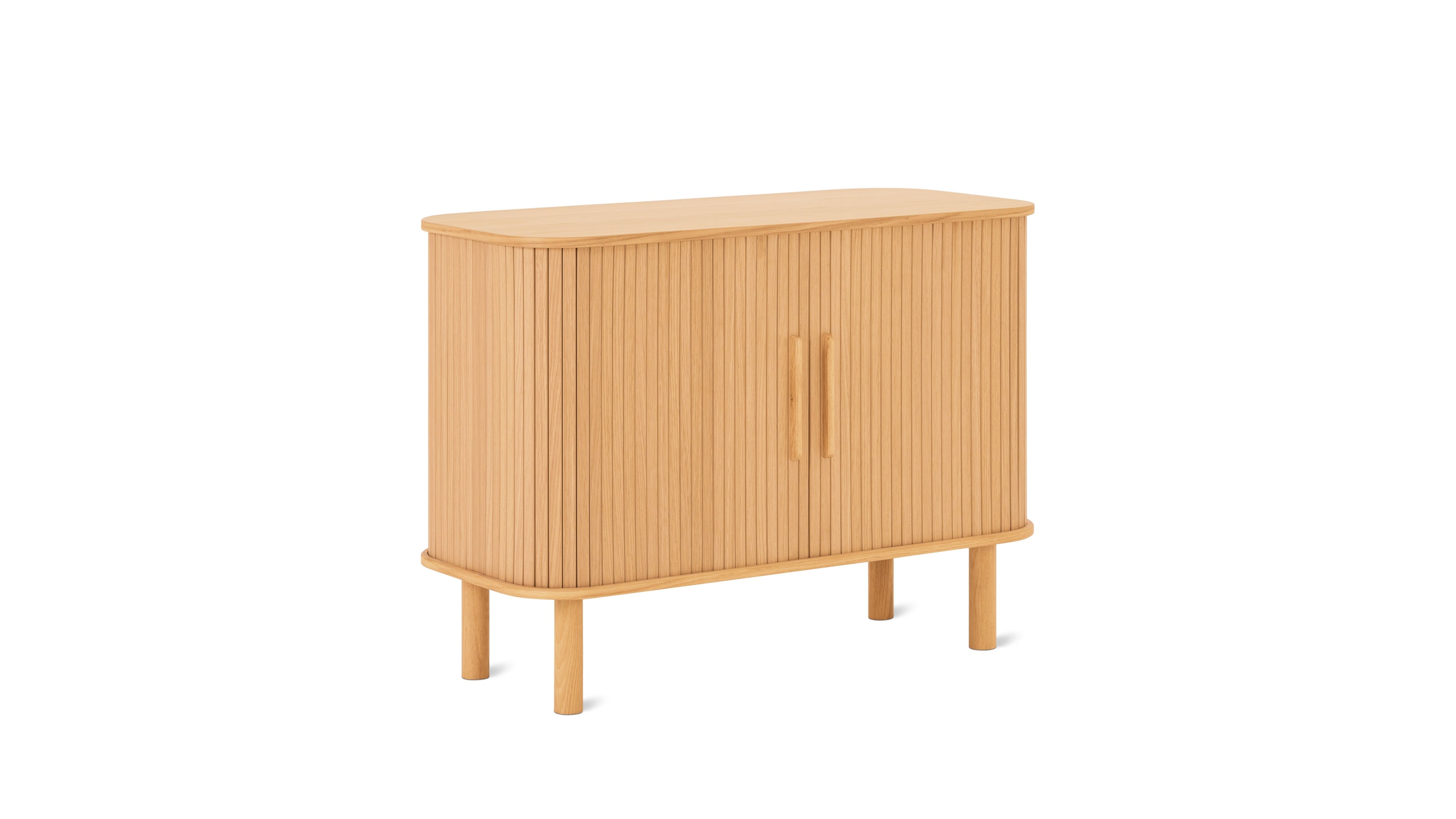 Easy Edge Sideboard All Wood, Small, White Oak