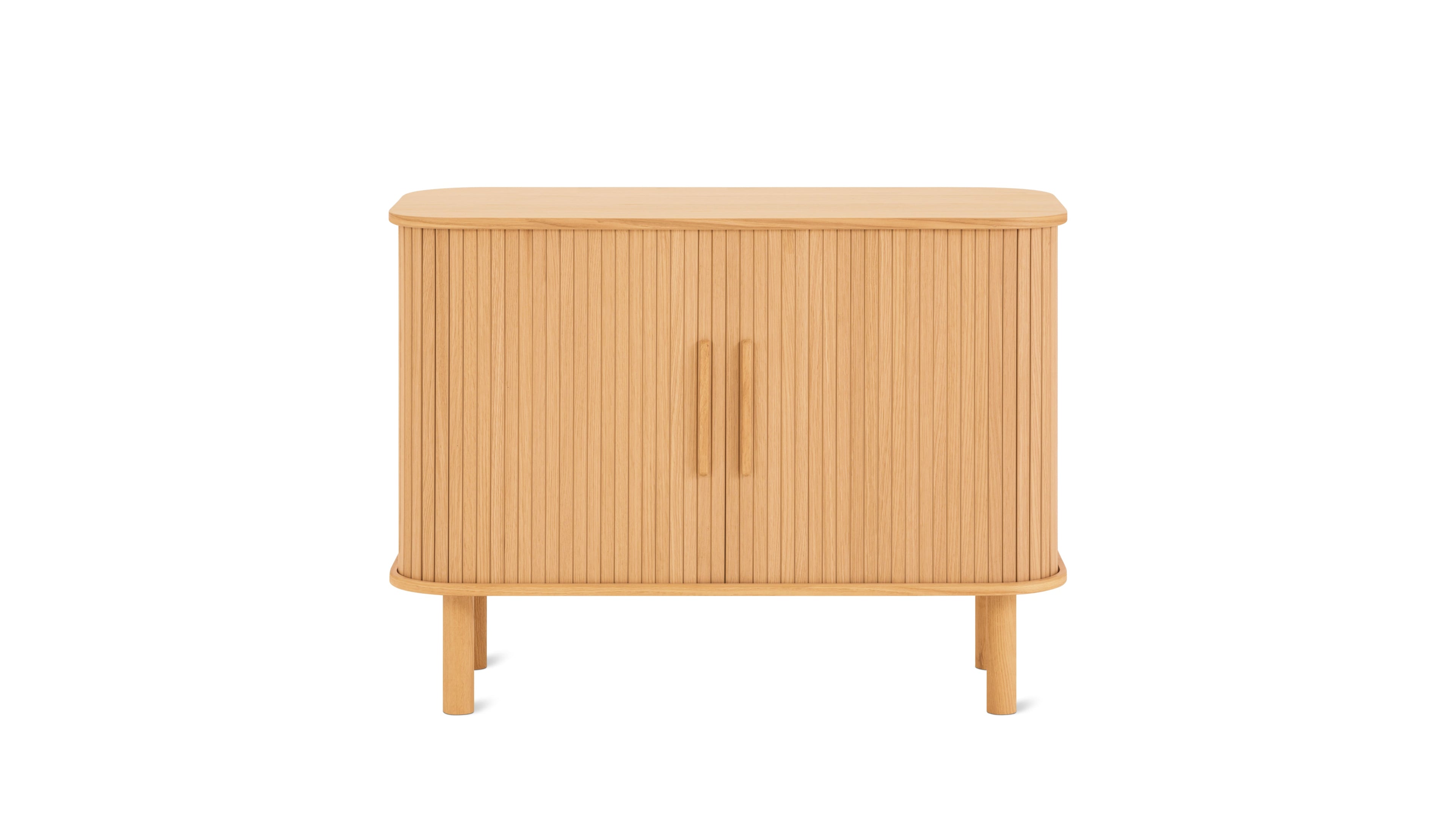 Easy Edge Sideboard All Wood, Small, White Oak
