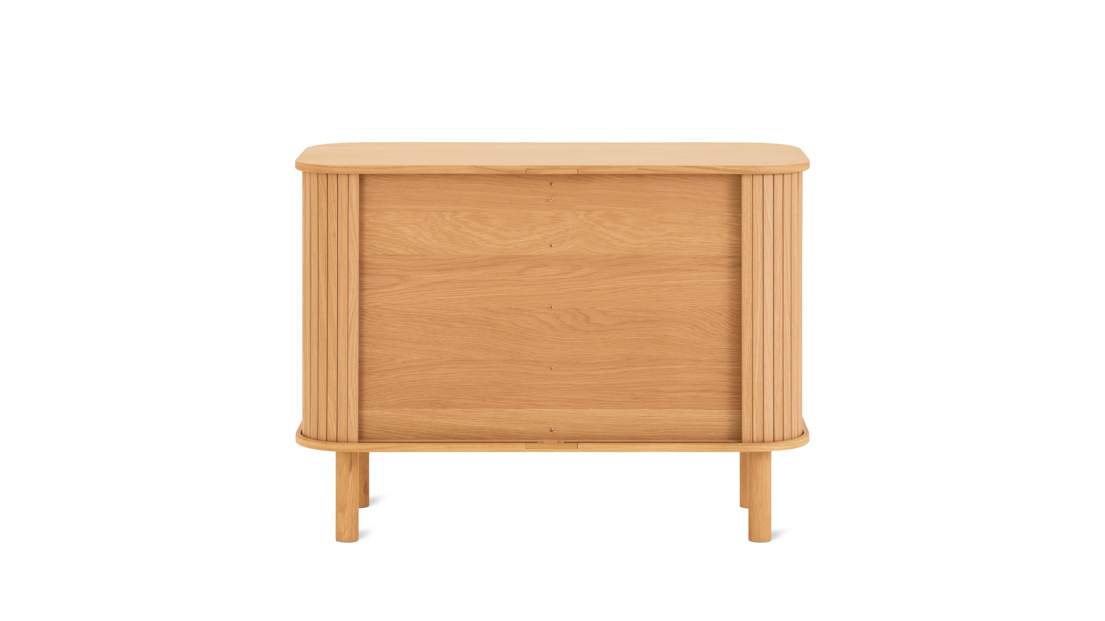 Easy Edge Sideboard All Wood, Small, White Oak