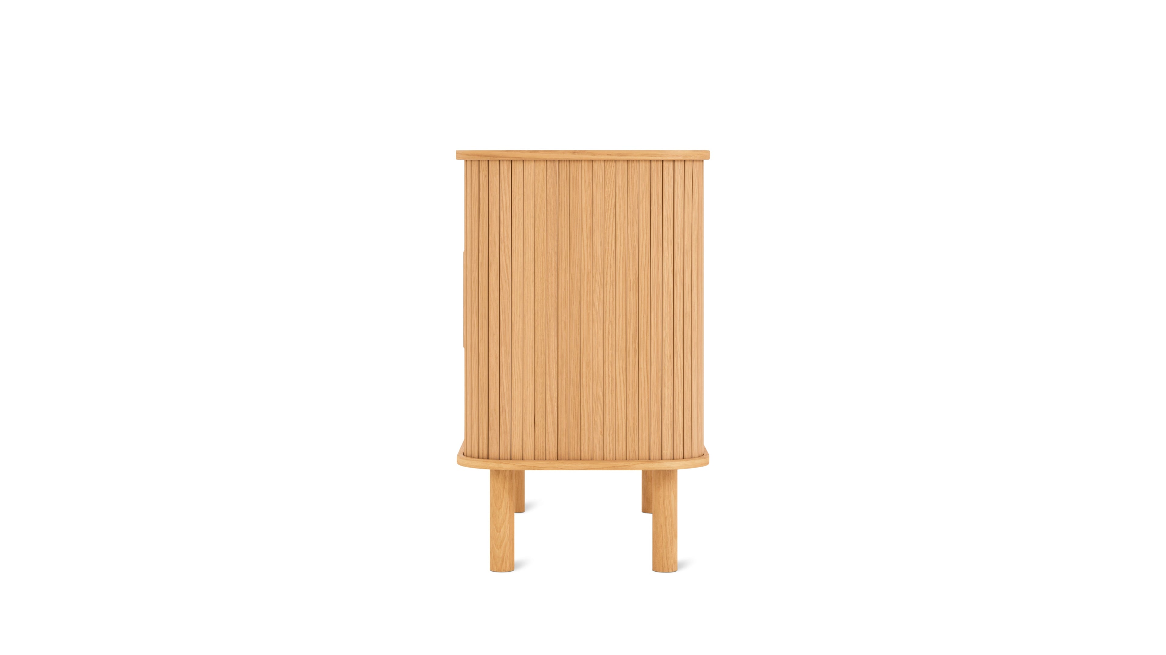 Easy Edge Sideboard All Wood, Small, White Oak