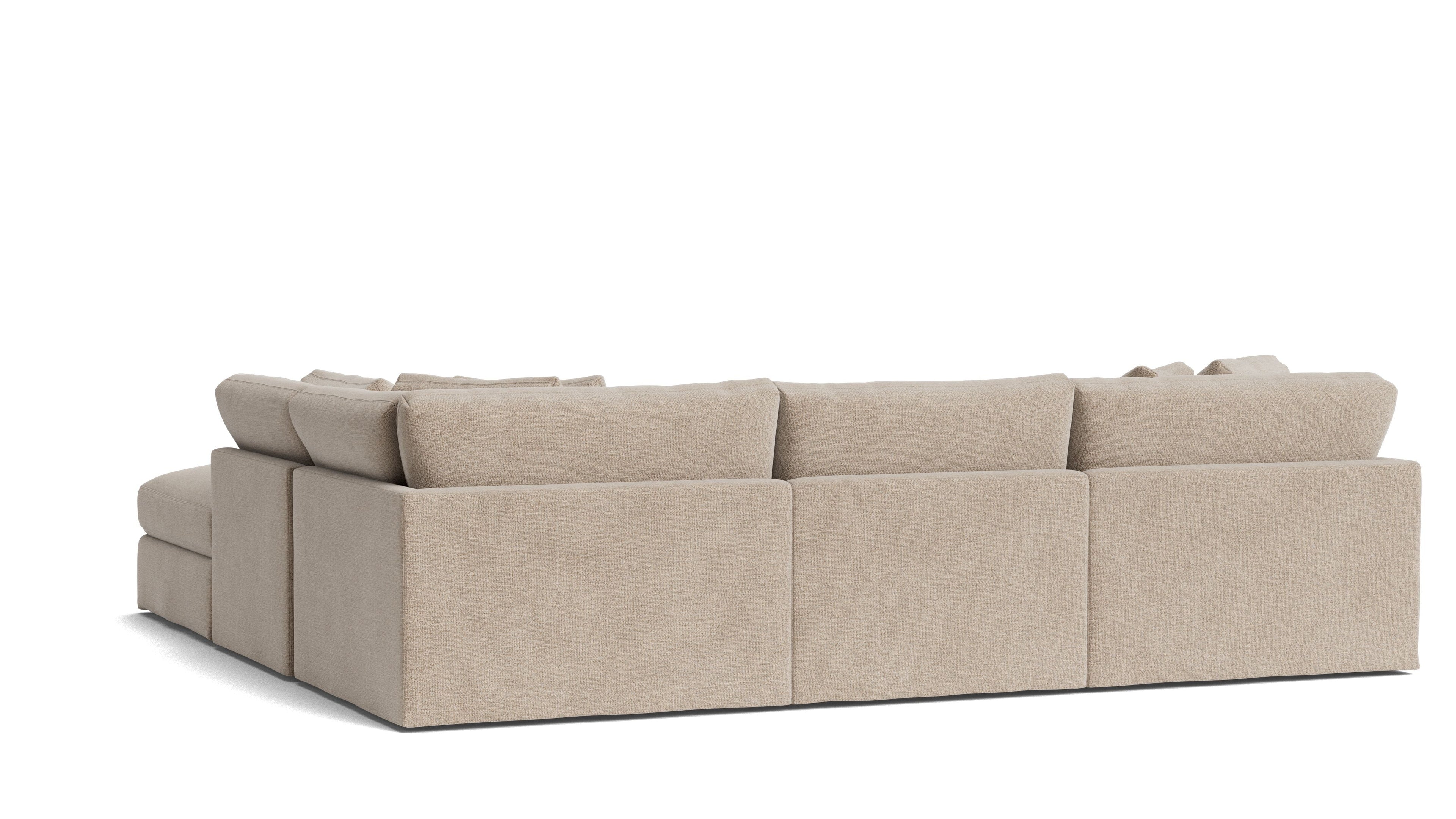 Get Together™ 5-Piece Modular Sectional, Large, Champagne