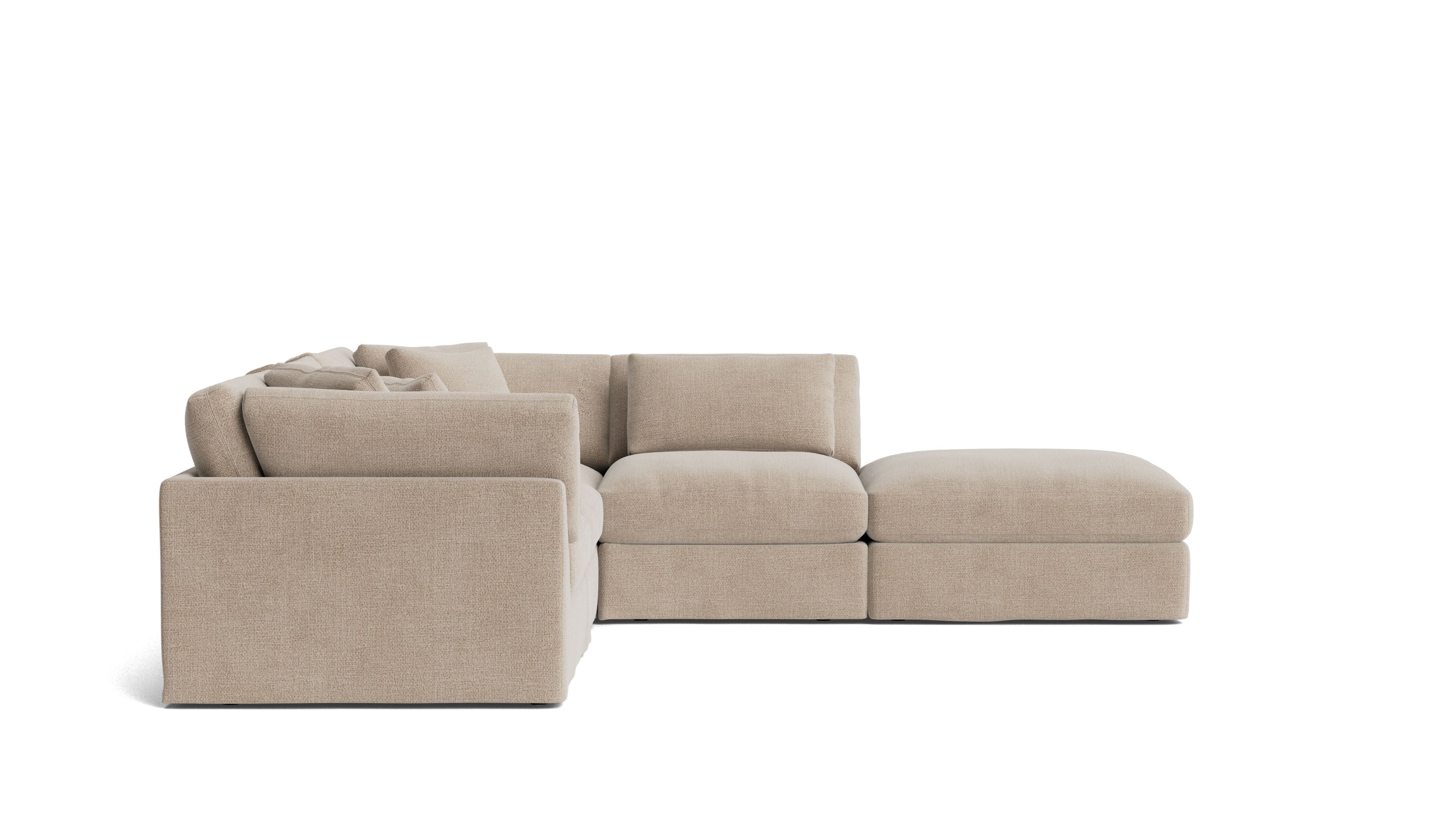 Get Together™ 5-Piece Modular Sectional, Large, Champagne