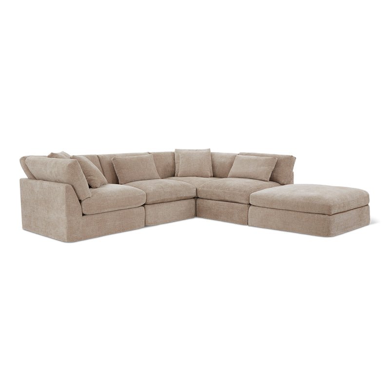 Get Together™ 5-Piece Modular Sectional, Large, Champagne