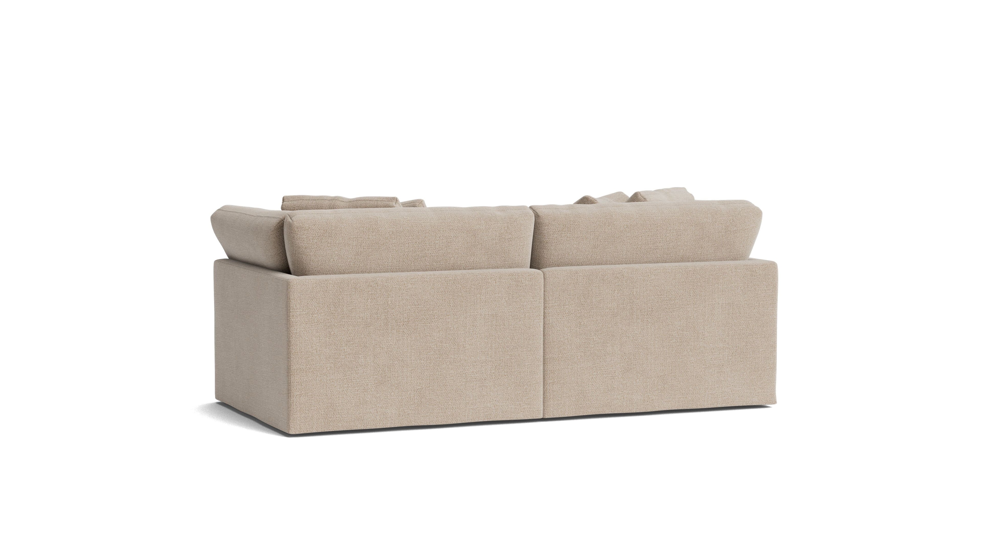 Get Together™ 2-Piece Modular Sofa, Large, Champagne