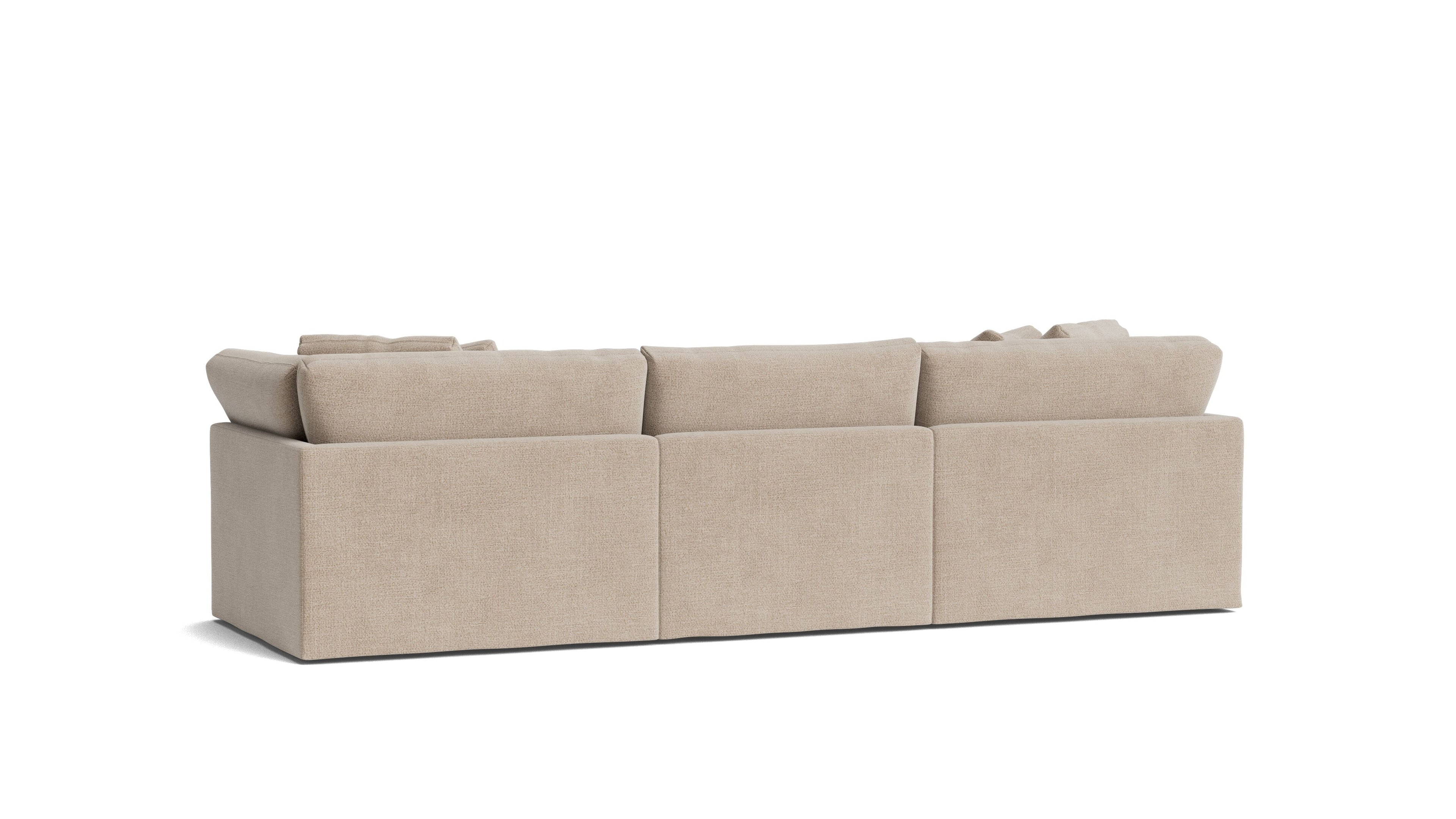 Get Together™ 3-Piece Modular Sofa, Large, Champagne
