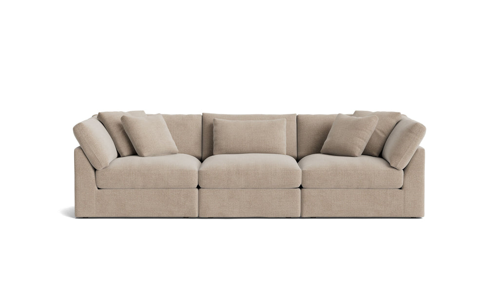 Get Together™ 3-Piece Modular Sofa, Large, Champagne