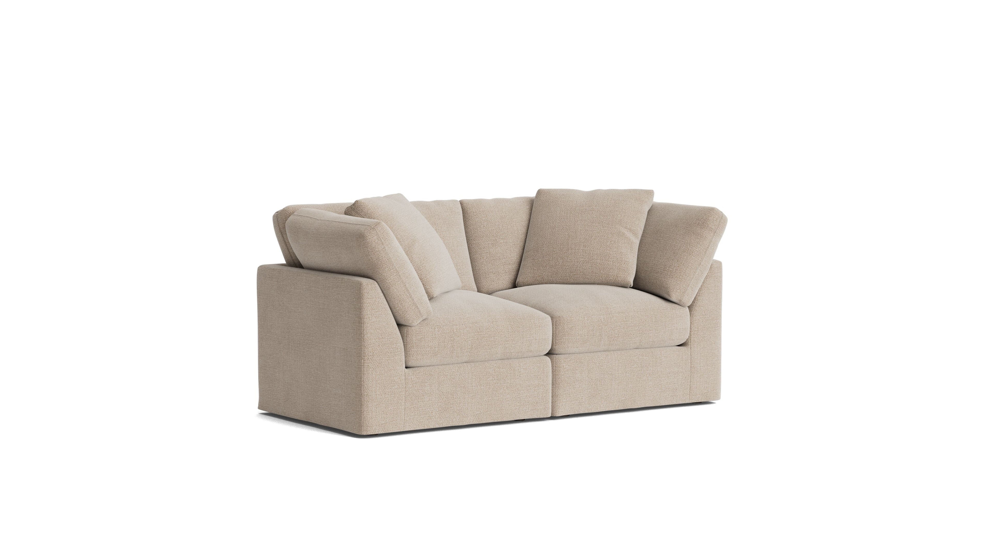 Get Together™ 2-Piece Modular Sofa, Standard, Champagne