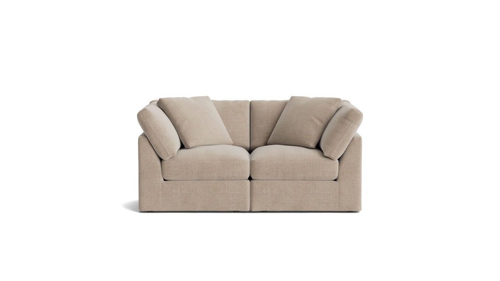 Get Together™ 2-Piece Modular Sofa, Standard, Champagne