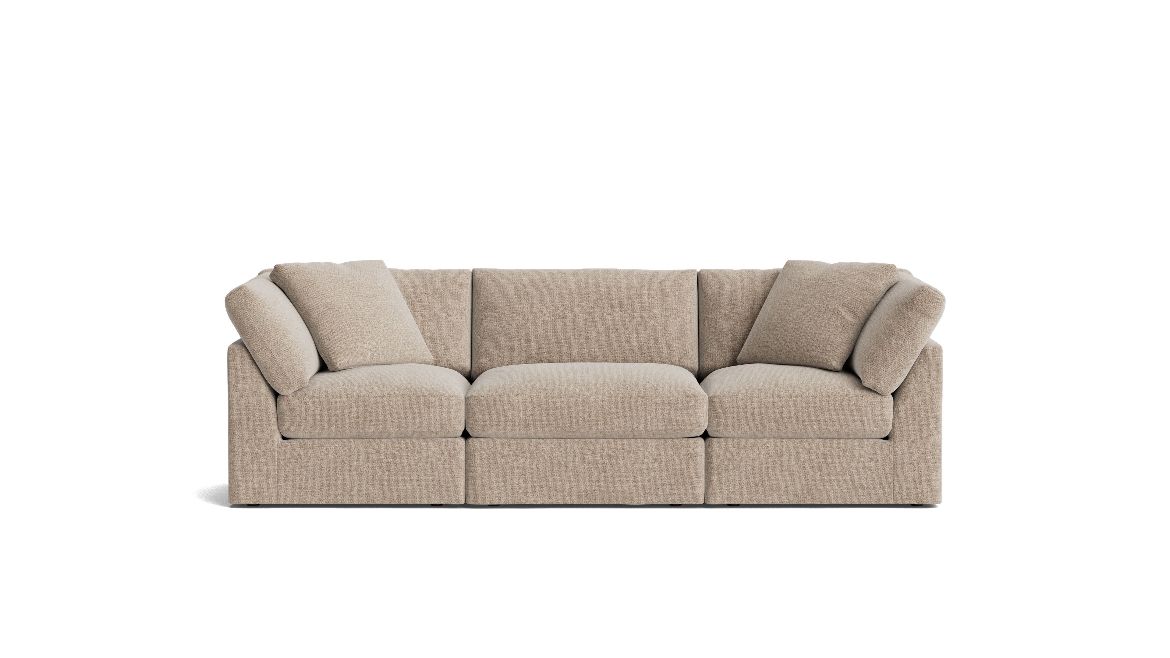 Get Together™ 3-Piece Modular Sofa, Standard, Champagne