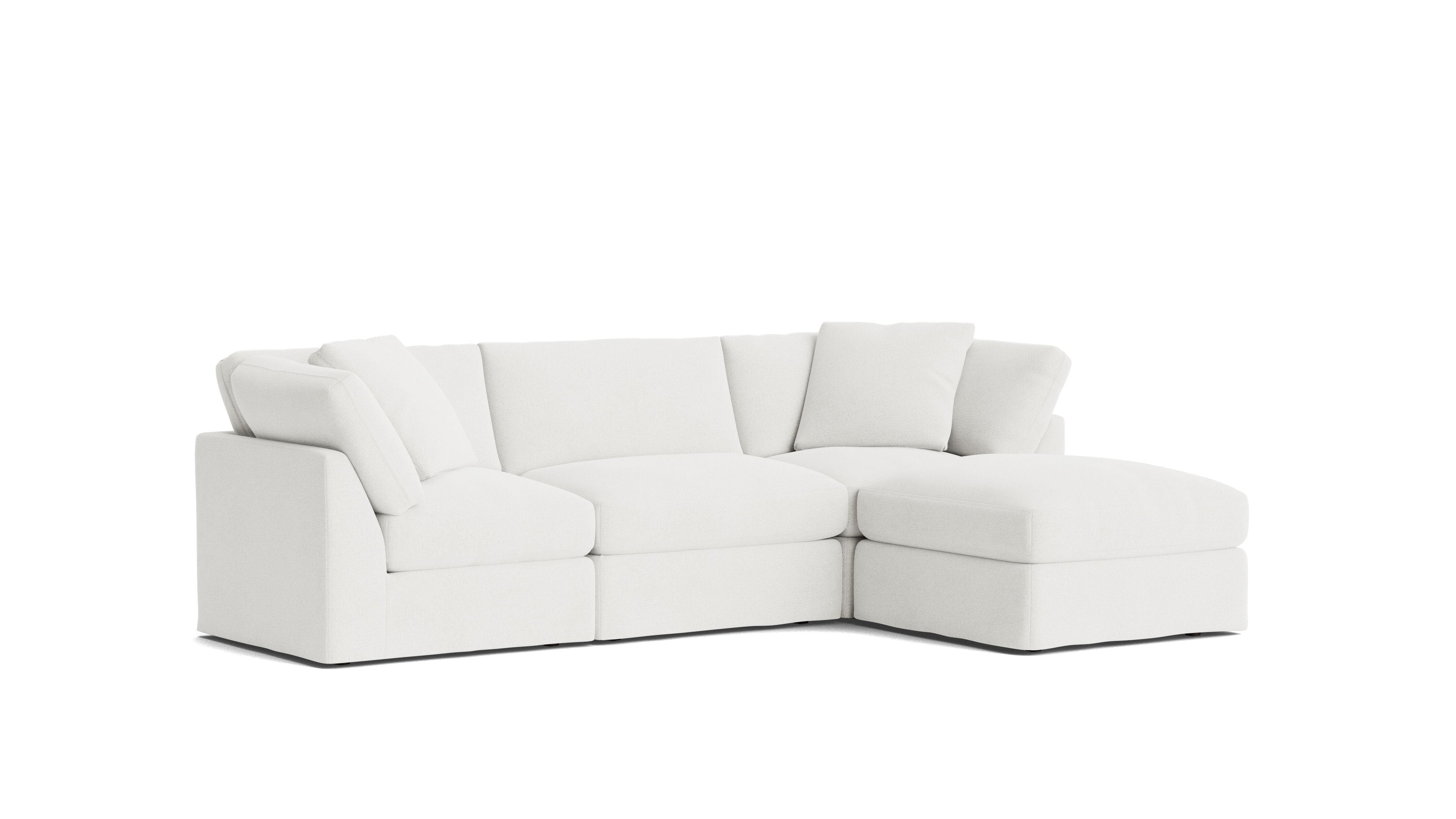 Get Together™ 4-Piece Modular Sectional, Standard, Sea Salt