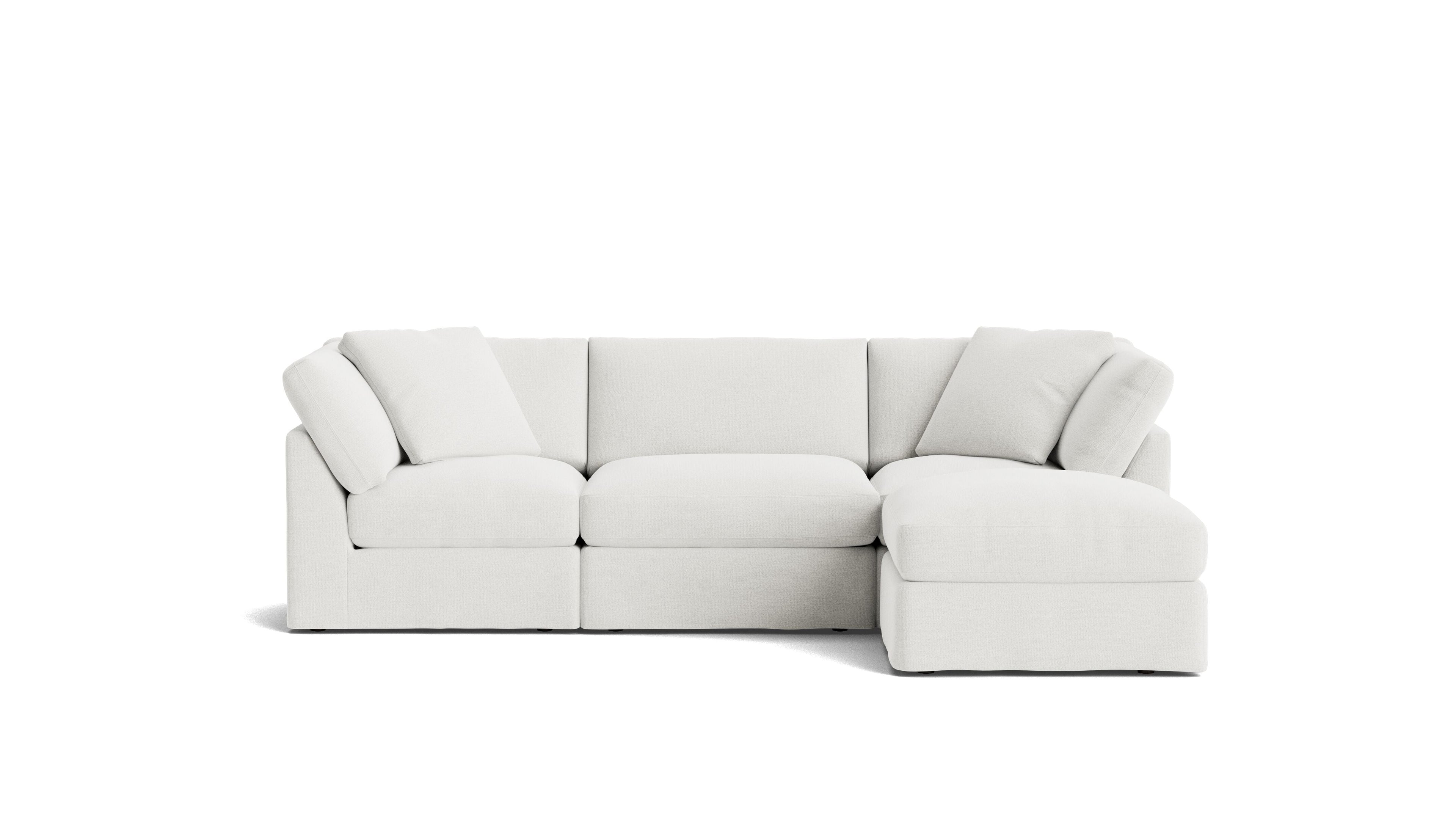 Get Together™ 4-Piece Modular Sectional, Standard, Sea Salt