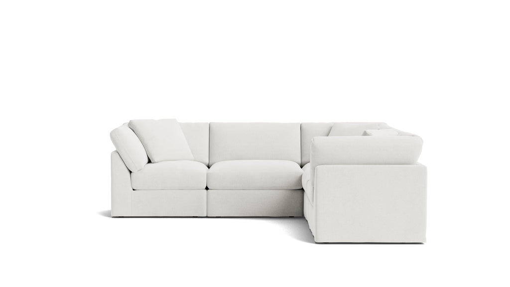Get Together™ 5-Piece Modular Sectional Closed, Standard, Sea Salt