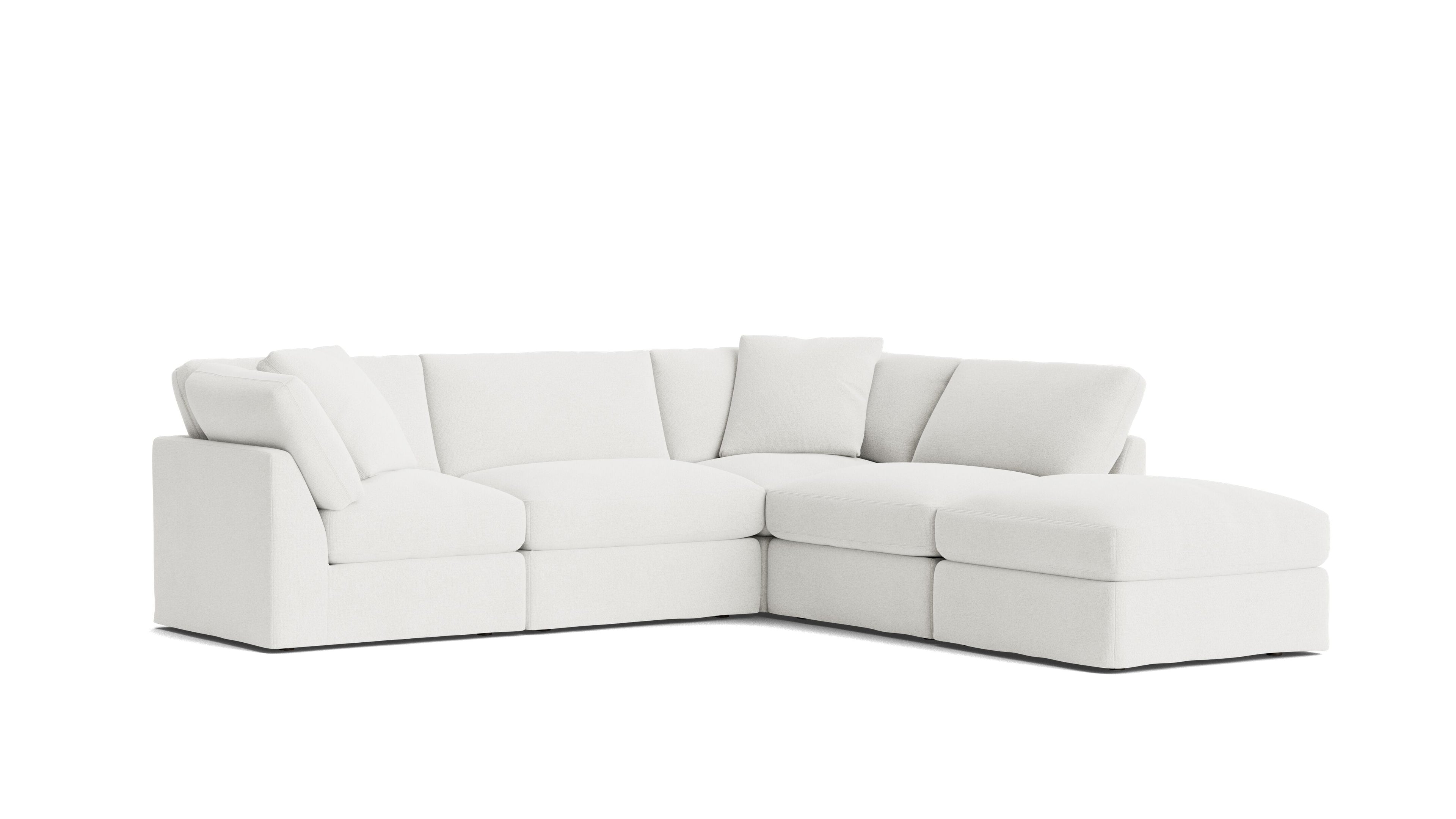 Get Together™ 5-Piece Modular Sectional, Standard, Sea Salt
