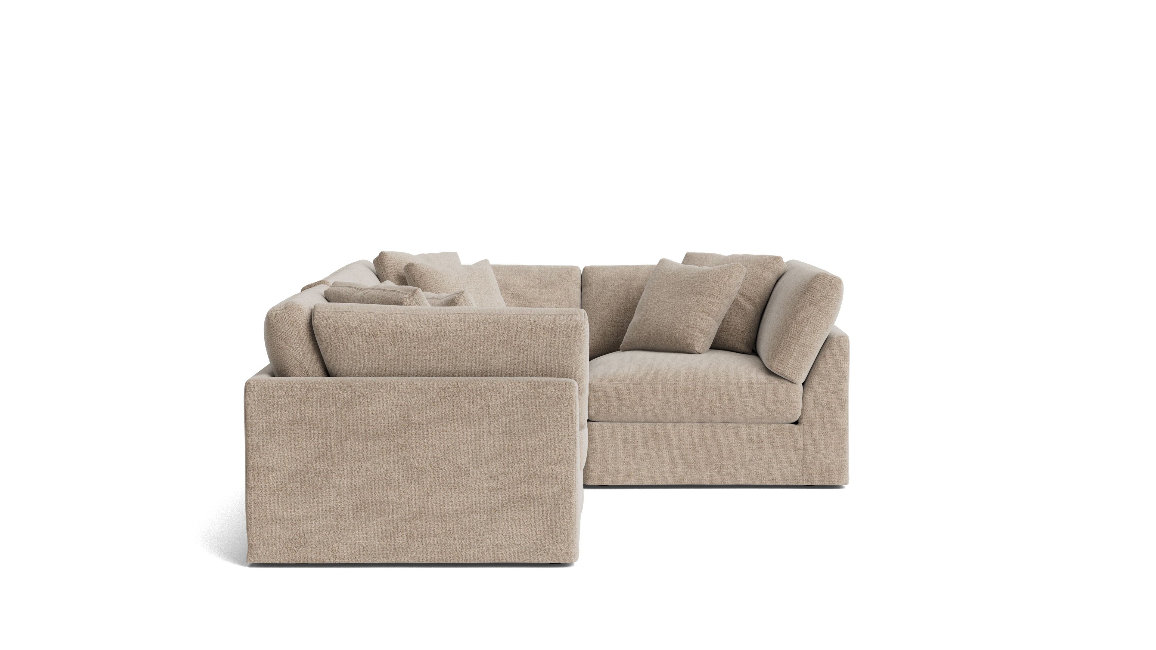 Get Together™ 4-Piece Modular Sectional Closed, Large, Champagne