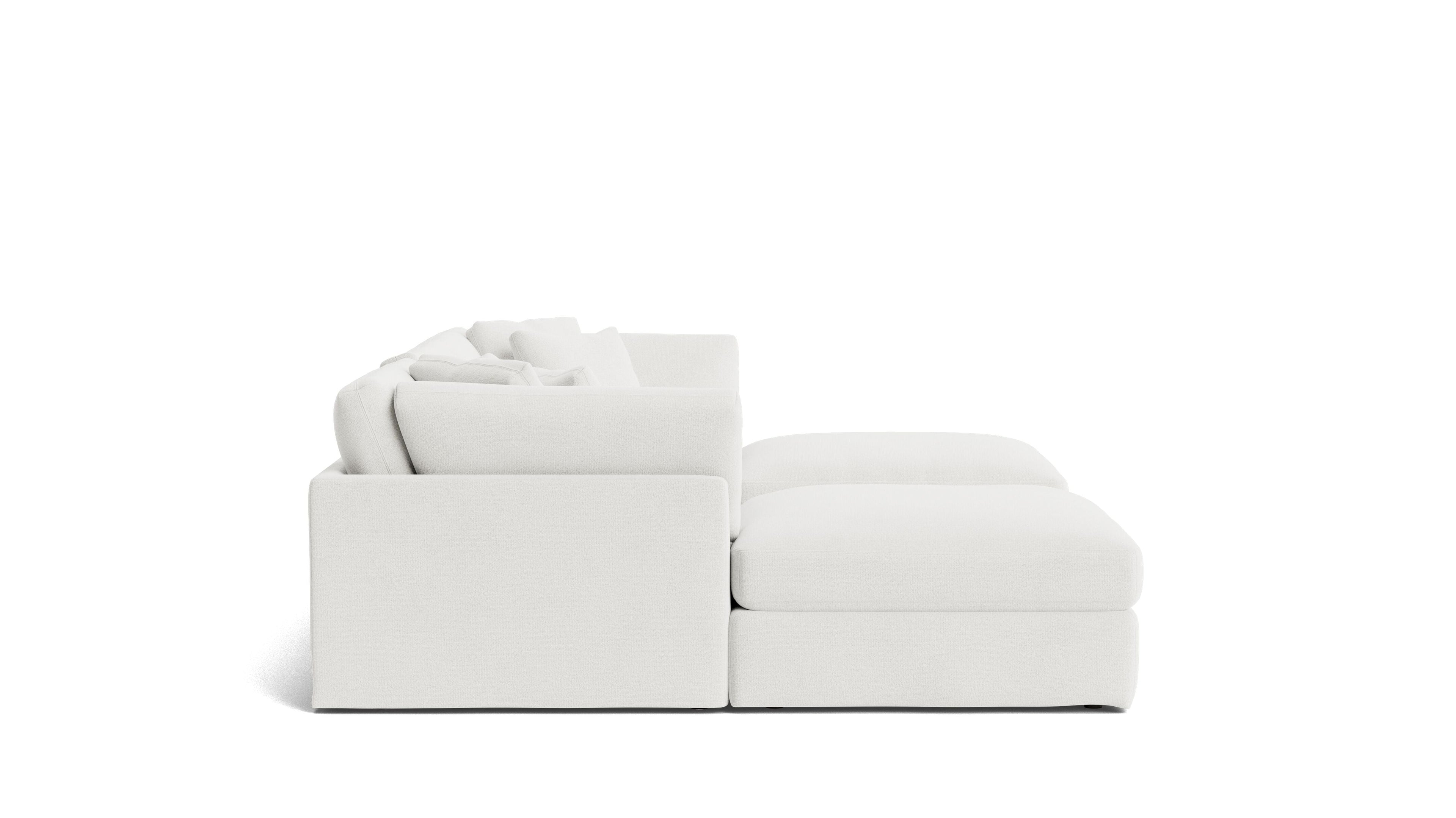 Get Together™ 5-Piece Modular U-Shaped Sectional, Large, Sea Salt