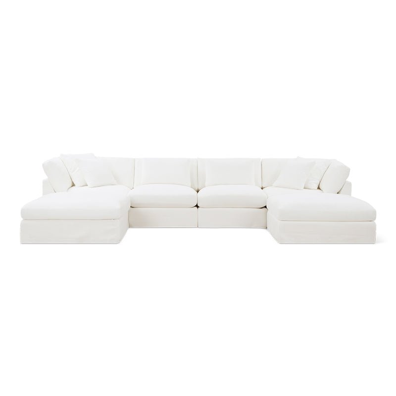 Get Together™ 6-Piece Modular U-Shaped Sectional, Large, Sea Salt