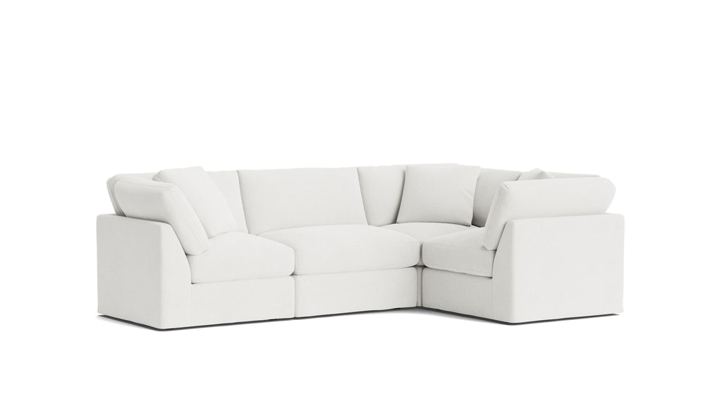 Get Together™ 4-Piece Modular Sectional Closed, Standard, Sea Salt