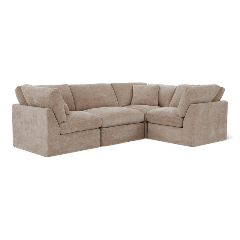 Get Together™ 4-Piece Modular Sectional Closed, Standard, Champagne