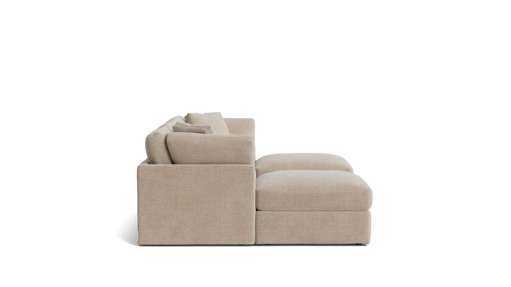 Get Together™ 5-Piece Modular U-Shaped Sectional, Standard, Champagne