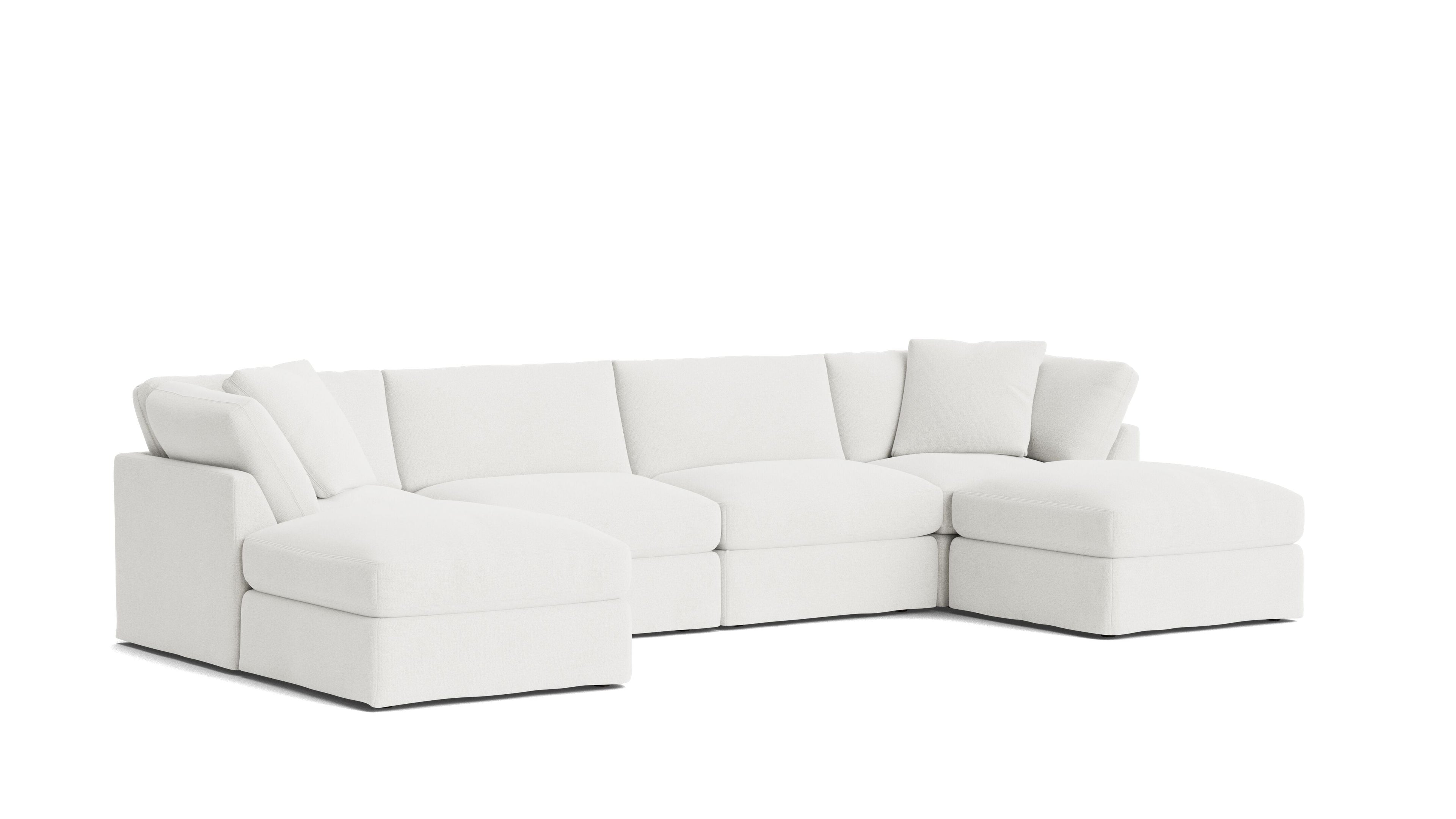 Get Together™ 6-Piece Modular U-Shaped Sectional, Standard, Sea Salt