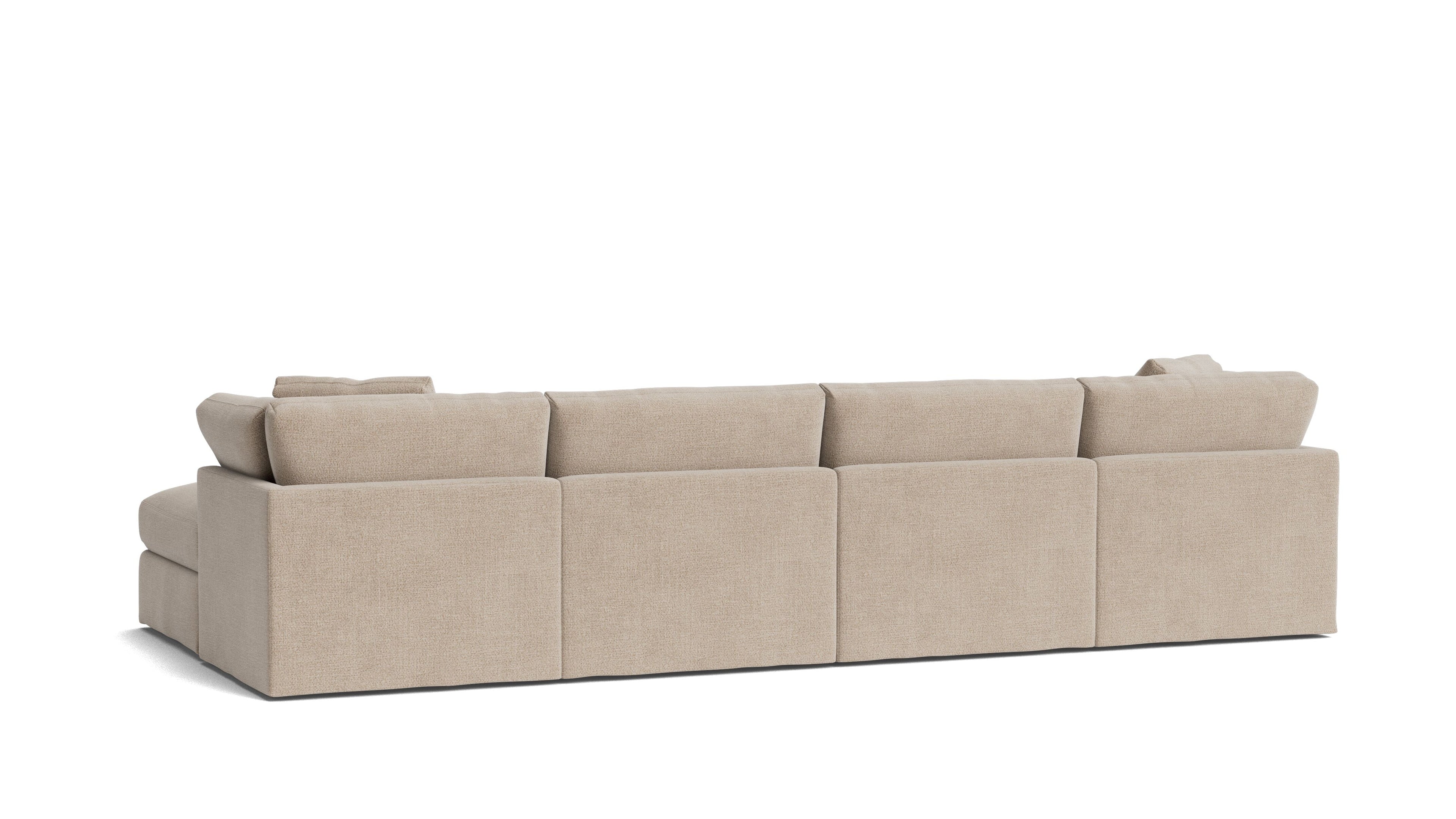 Get Together™ 6-Piece Modular U-Shaped Sectional, Standard, Champagne