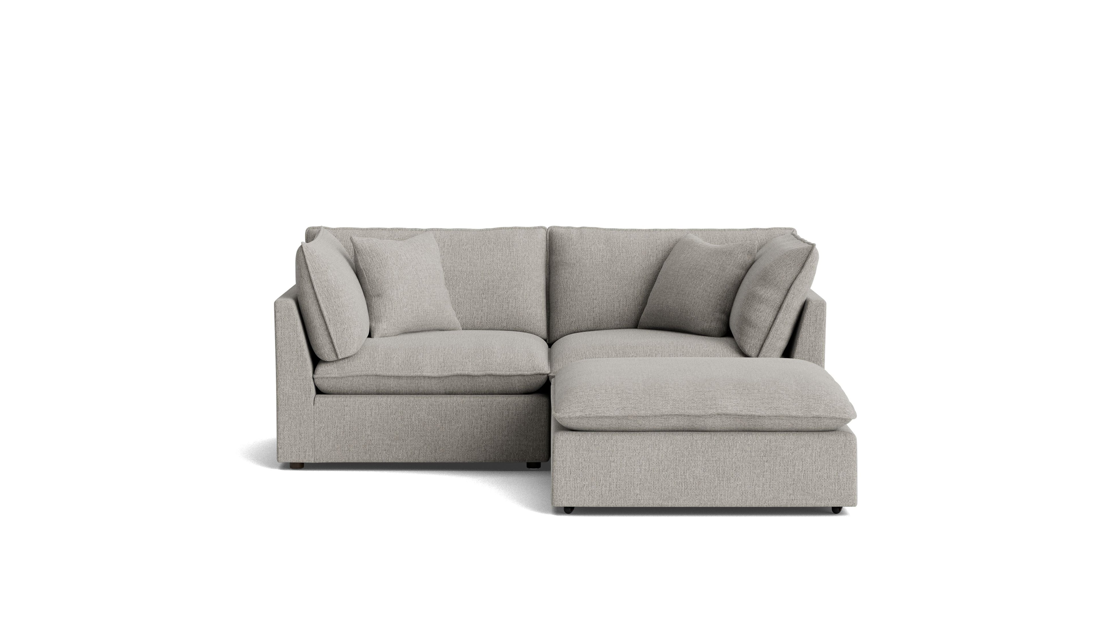 Chill Time 3-Piece Modular Sectional, Heather