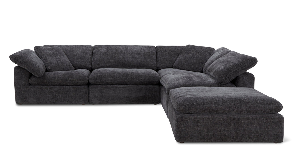 Movie Night™ 5-Piece Modular Sectional, Large, Truffle