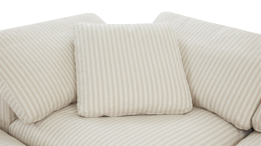 Movie Night™ 5-Piece Modular Sectional, Large, Newport Stripe