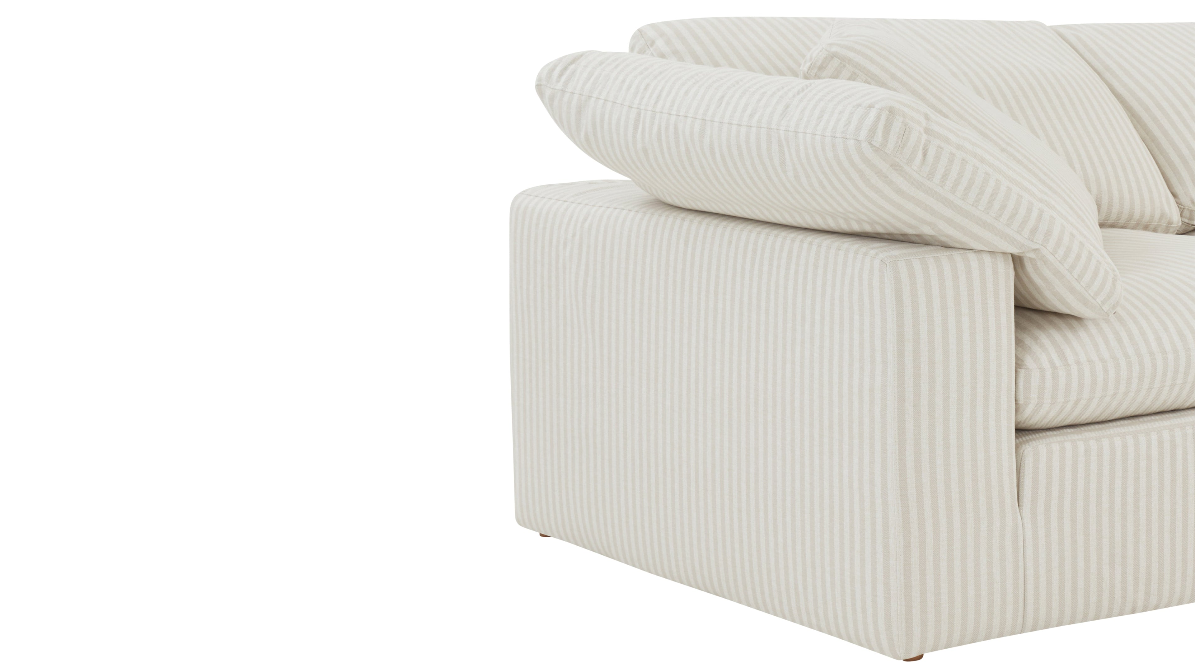 Movie Night™ 5-Piece Modular Sectional, Large, Newport Stripe