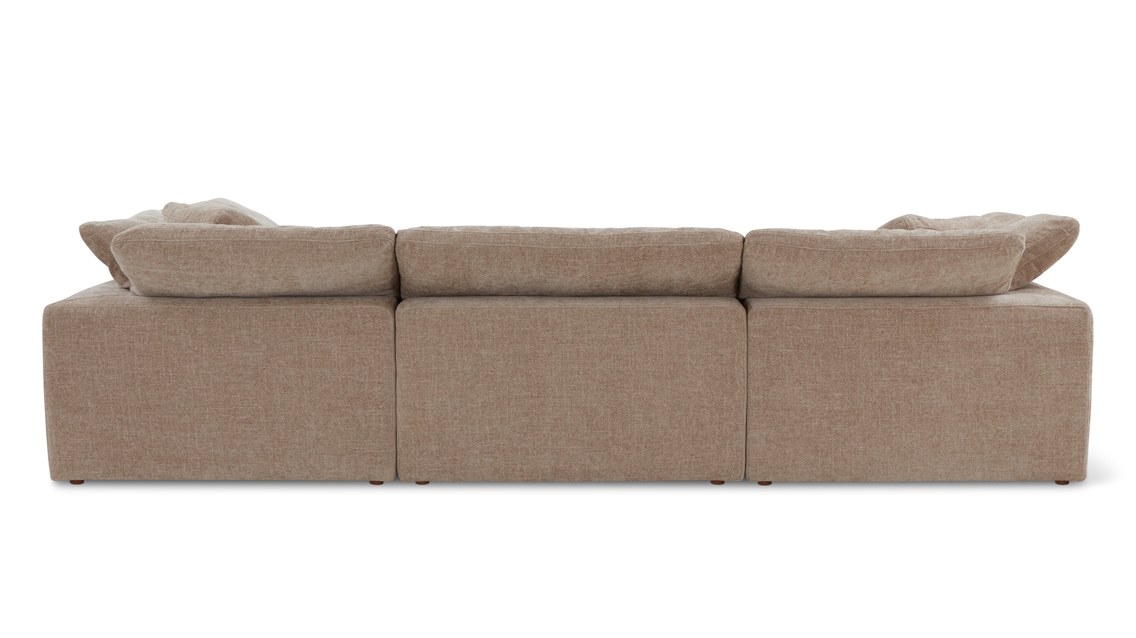 Movie Night™ 5-Piece Modular Sectional, Large, Champagne