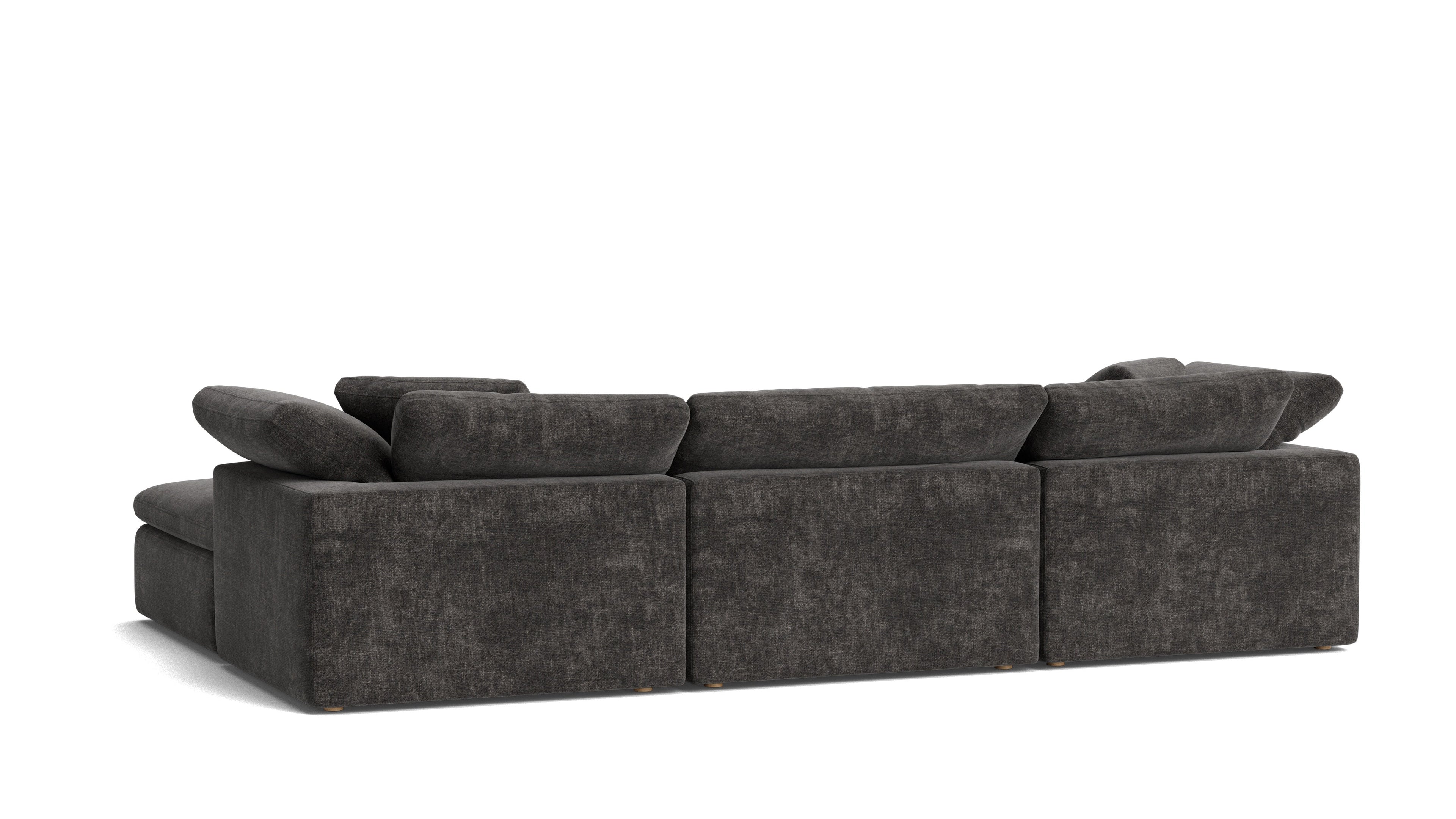 Movie Night™ 4-Piece Modular Sectional, Large, Truffle