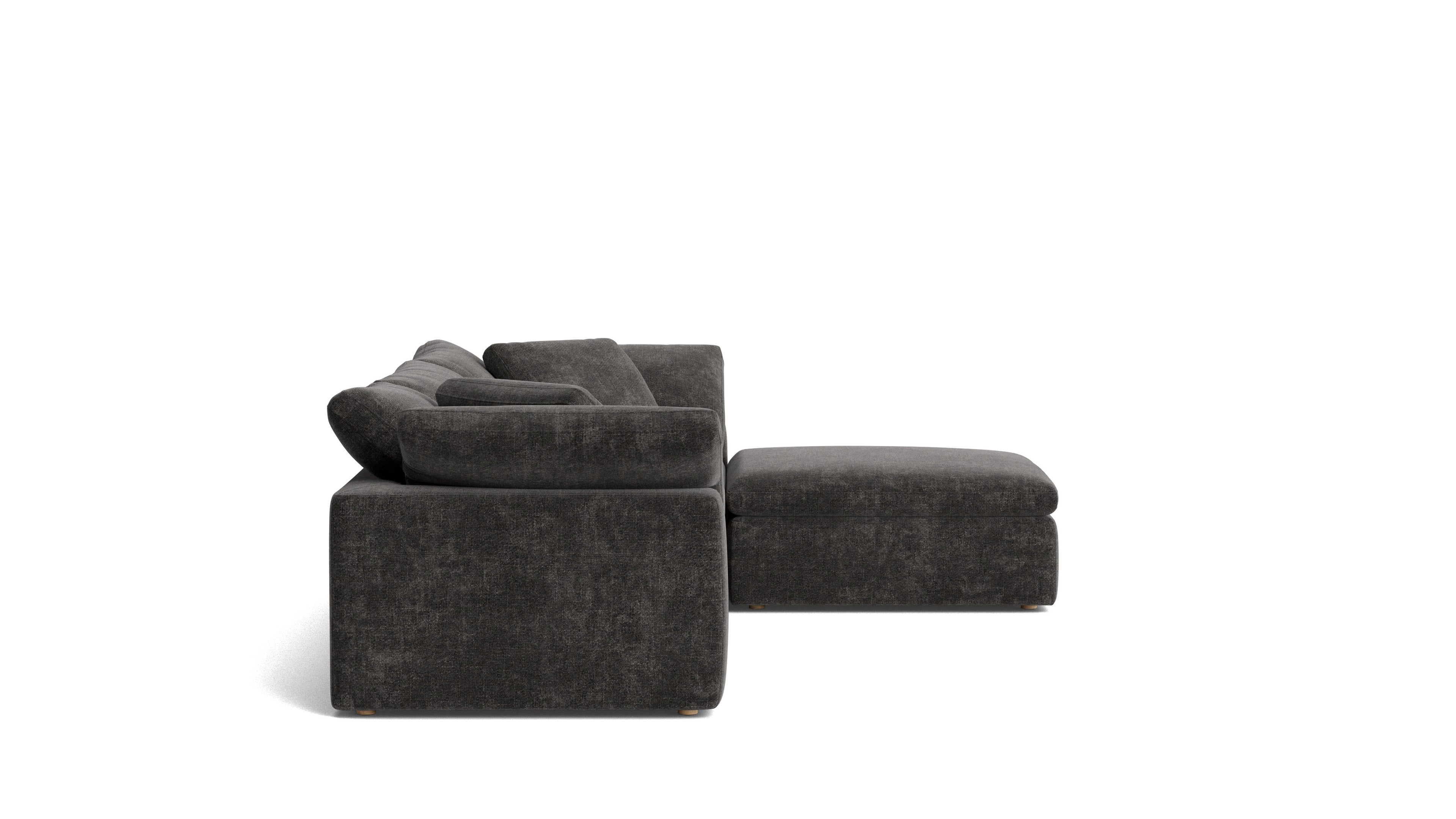 Movie Night™ 4-Piece Modular Sectional, Large, Truffle