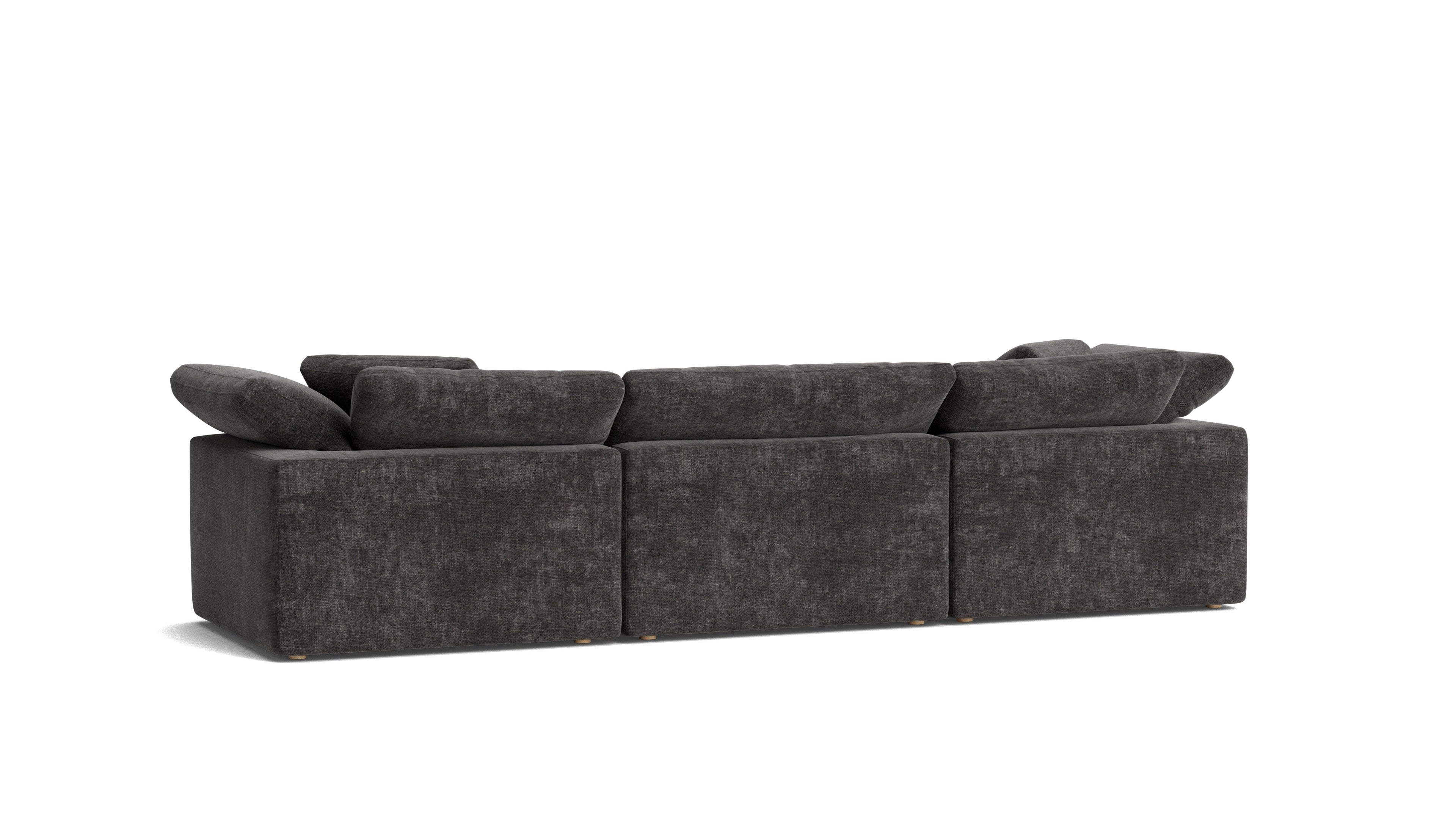 Movie Night™ 3-Piece Modular Sofa, Large, Truffle