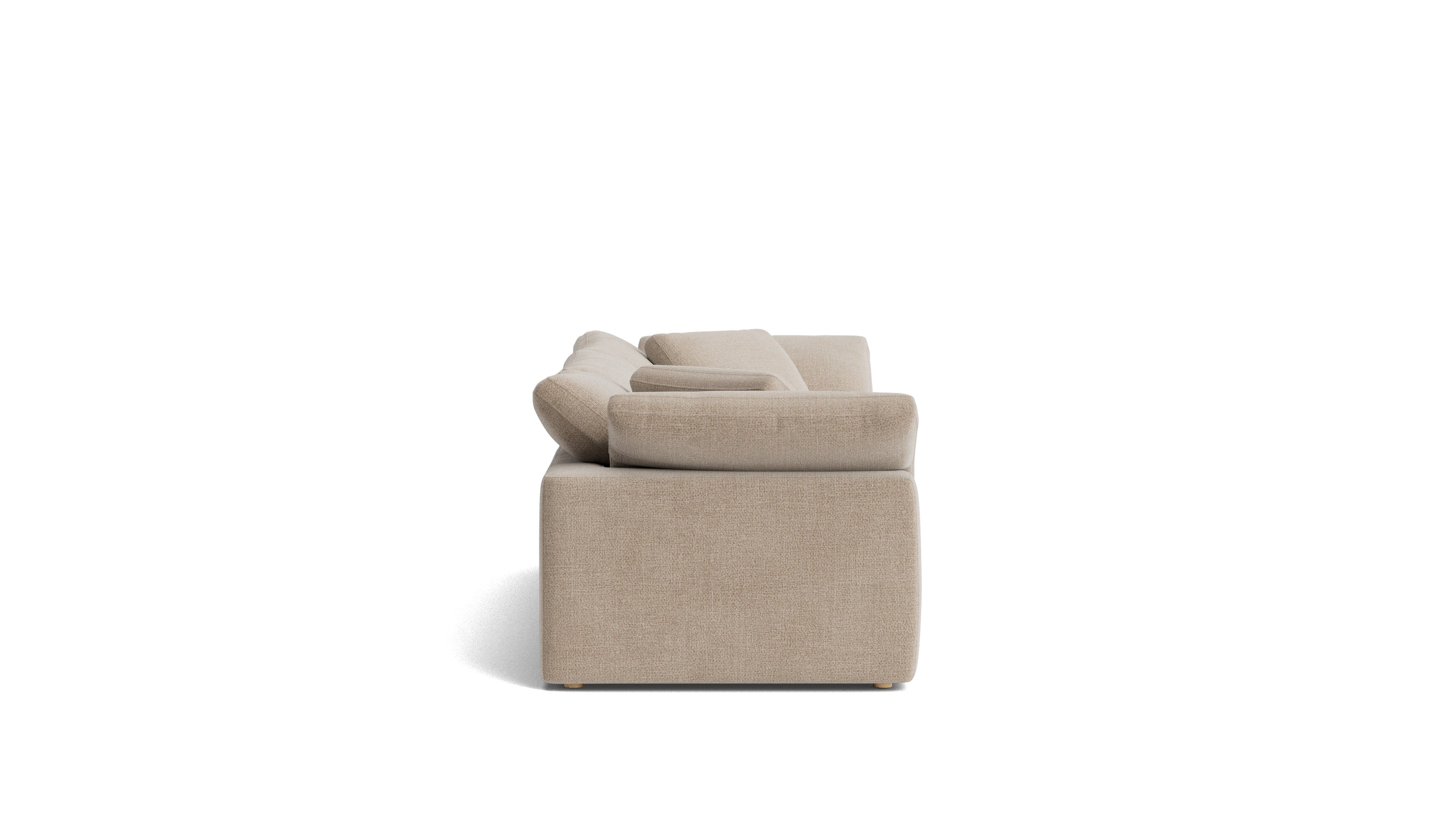 Movie Night™ 3-Piece Modular Sofa, Large, Champagne