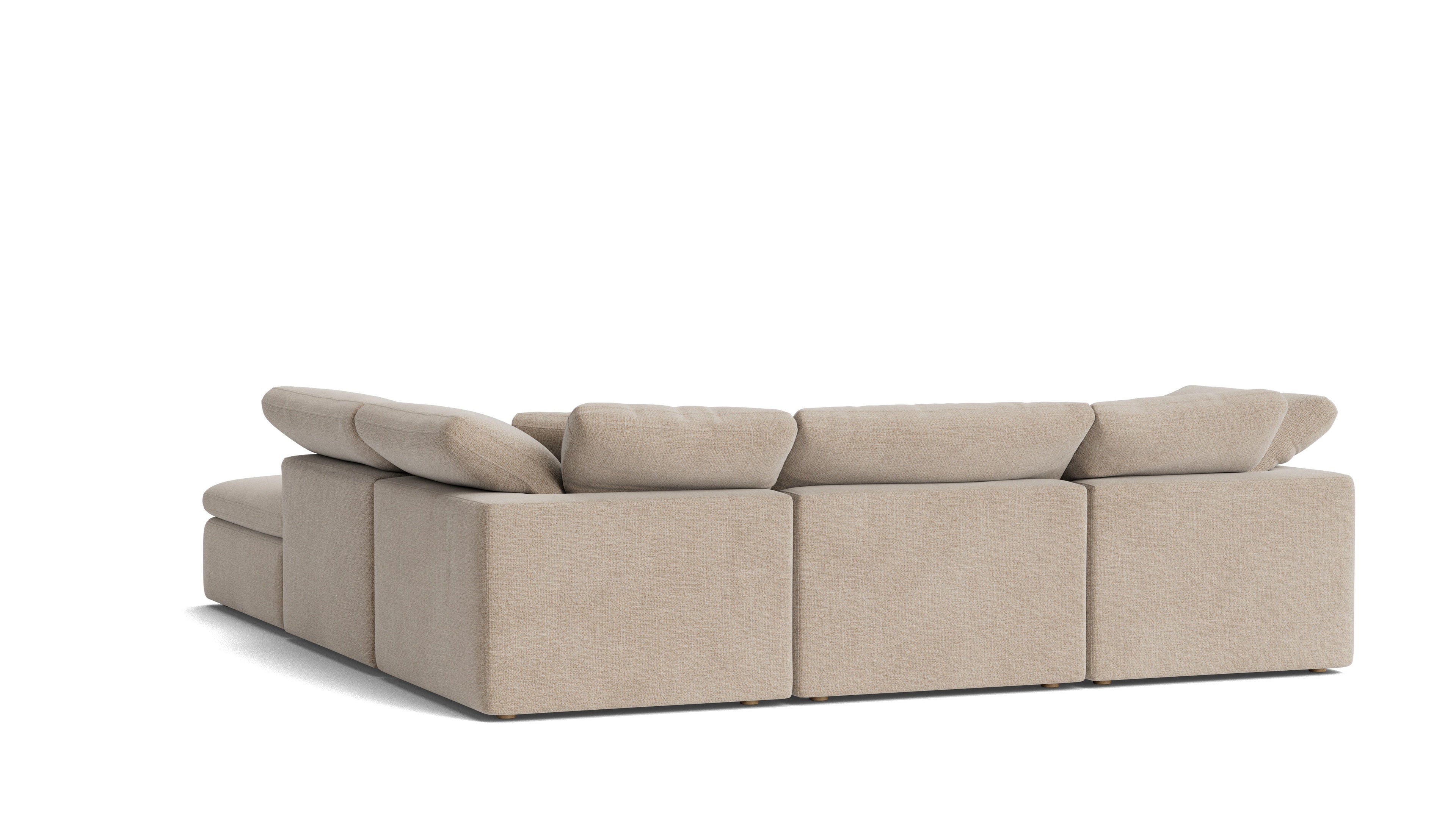 Movie Night™ 5-Piece Modular Sectional, Standard, Champagne