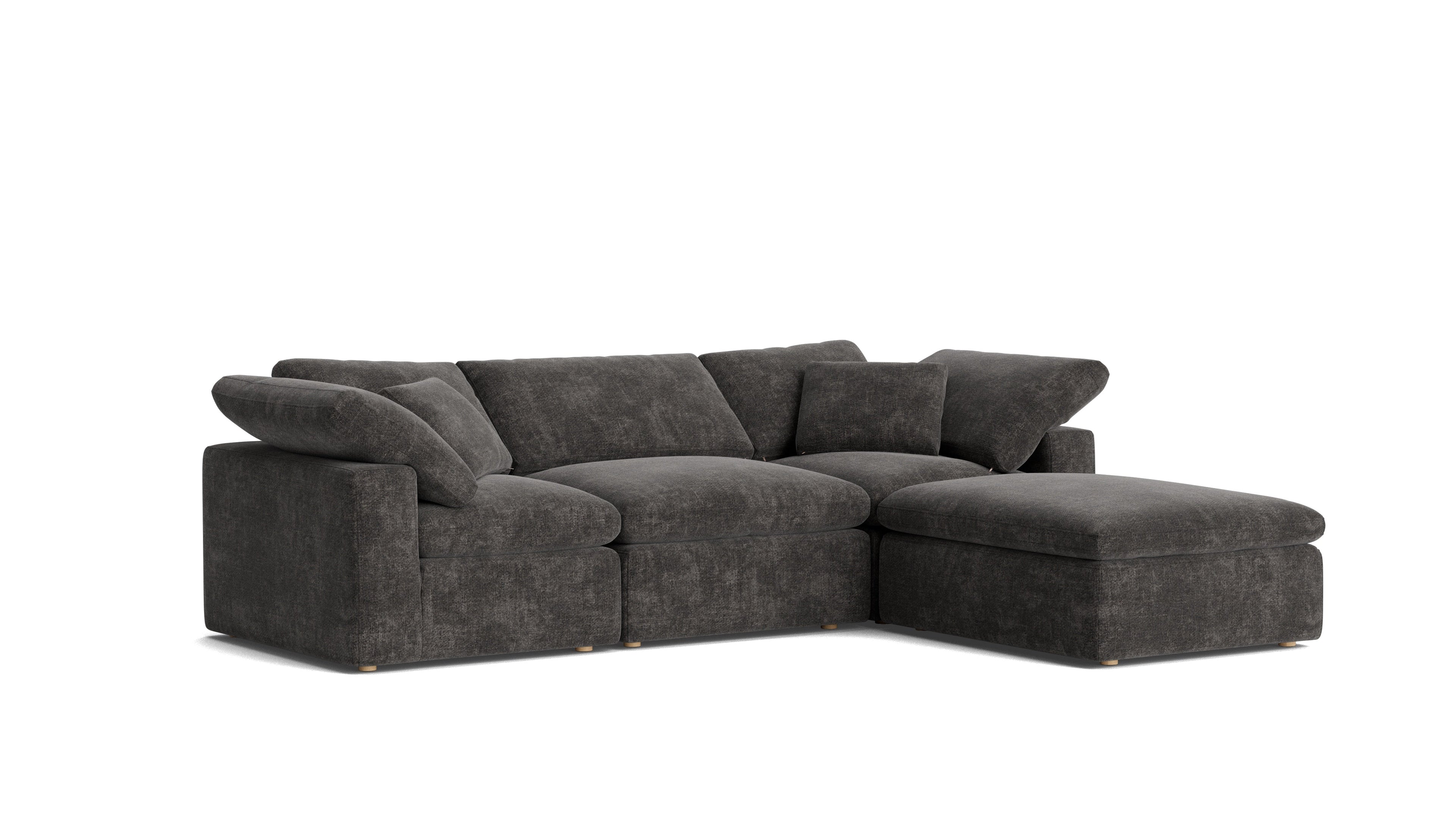 Movie Night™ 4-Piece Modular Sectional, Standard, Truffle