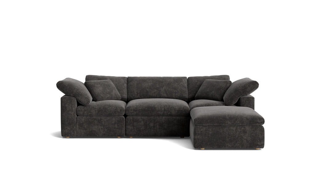 Movie Night™ 4-Piece Modular Sectional, Standard, Truffle