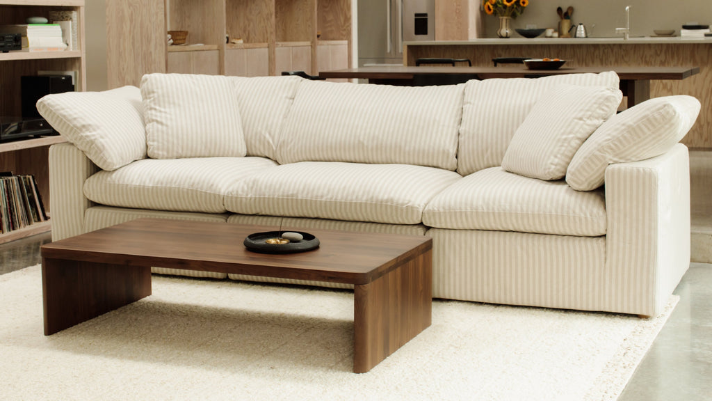 Movie Night™ 3-Piece Modular Sofa, Large, Newport Stripe