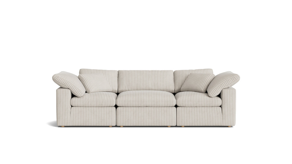 Movie Night™ 3-Piece Modular Sofa, Standard, Newport Stripe