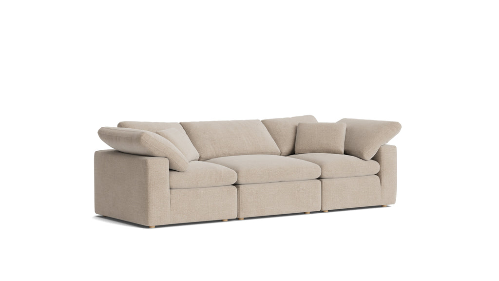 Movie Night™ 3-Piece Modular Sofa, Standard, Champagne